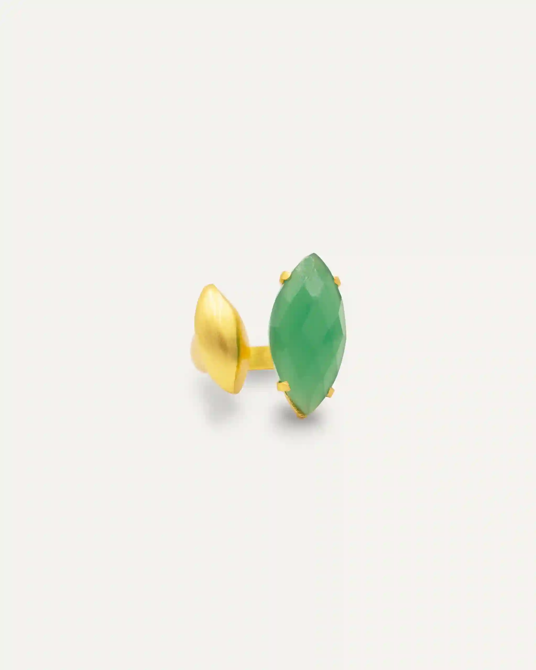 Shaanti Onix Green Gold Ring