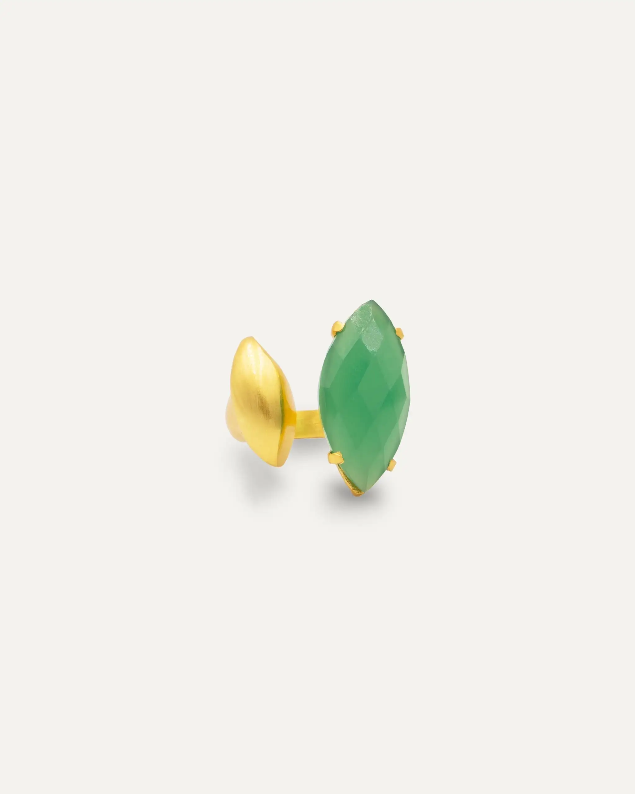 Shaanti Onix Green Gold Ring