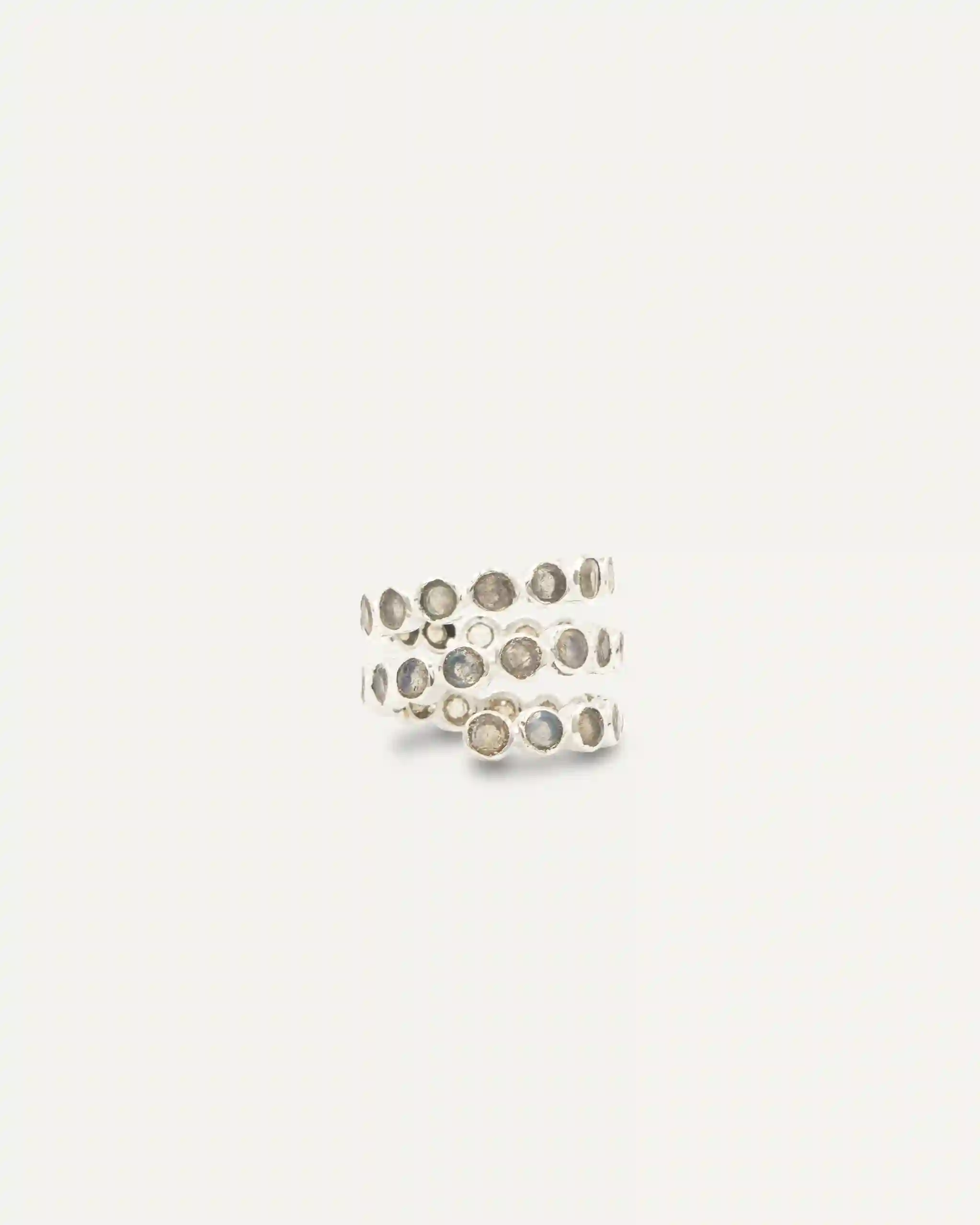 Labradorita Silver Inder Ring