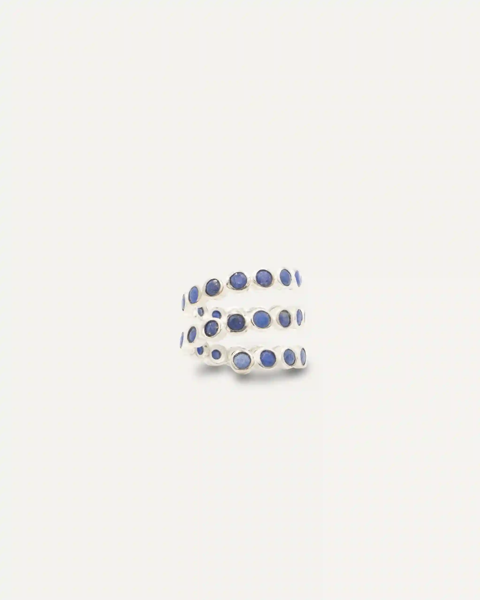 Lapislazuli silver inhering ring