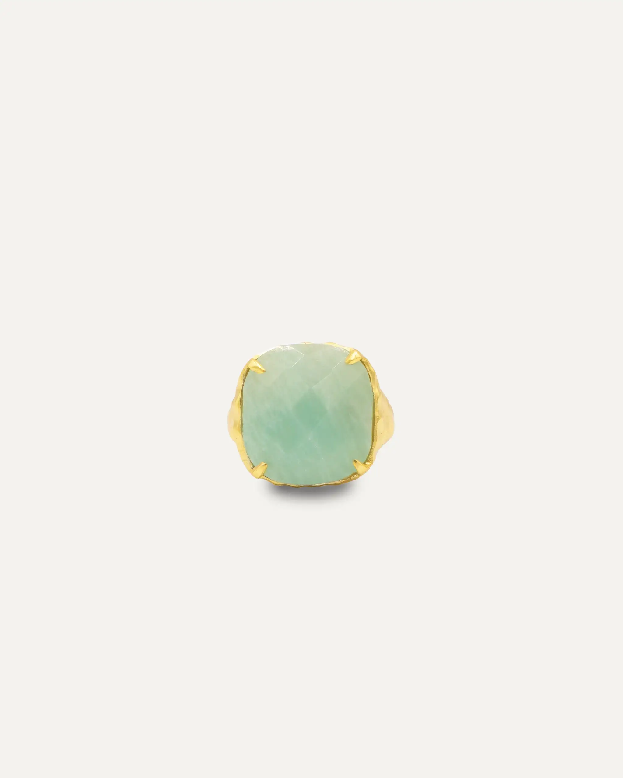 Amazonite golden mature ring - Image 3