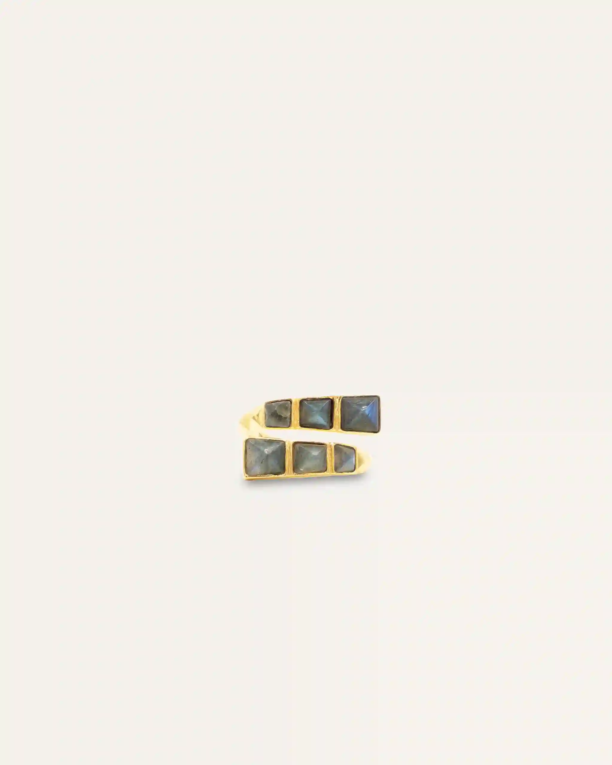 Labradorita Golden World Ring