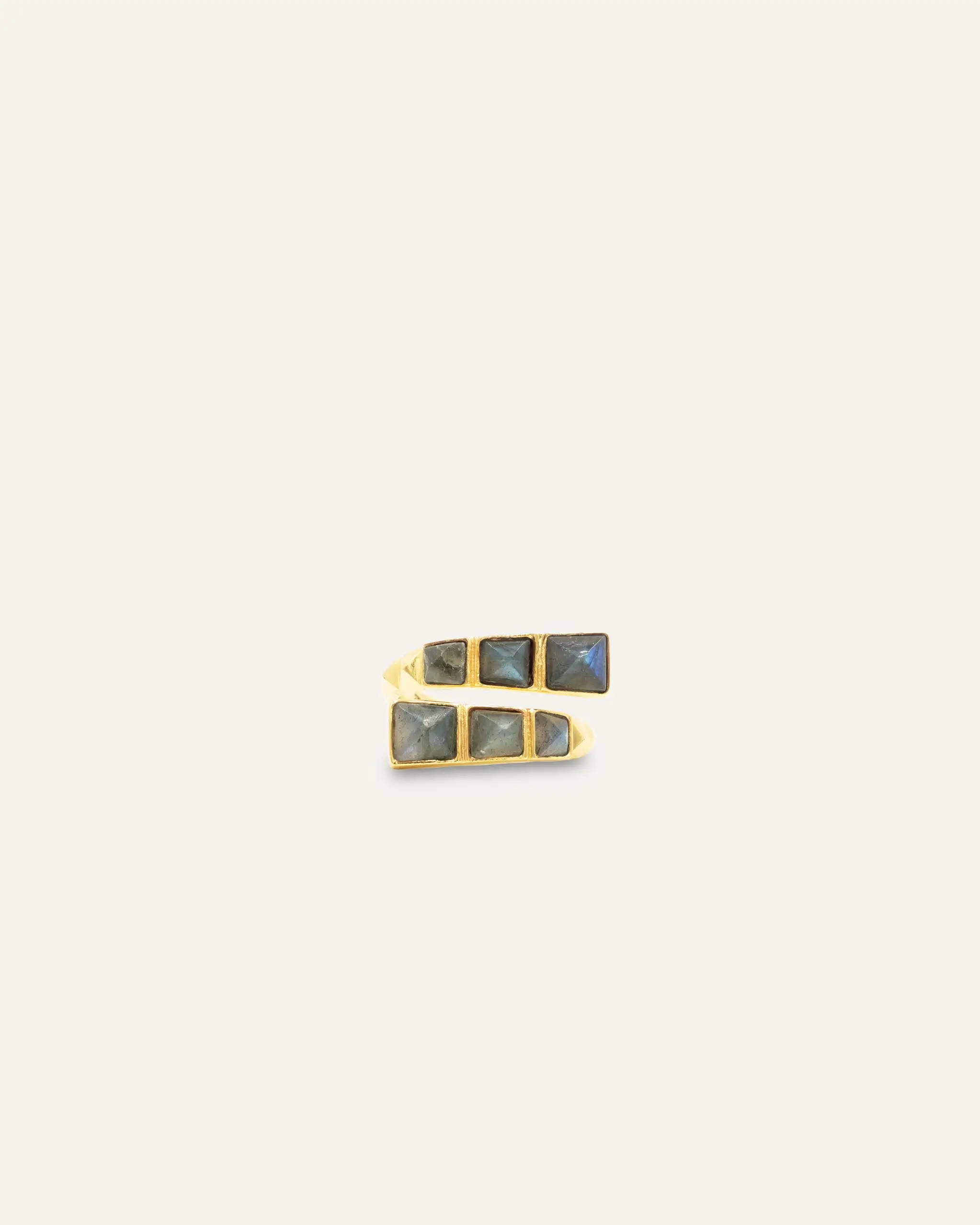 Labradorita Golden World Ring
