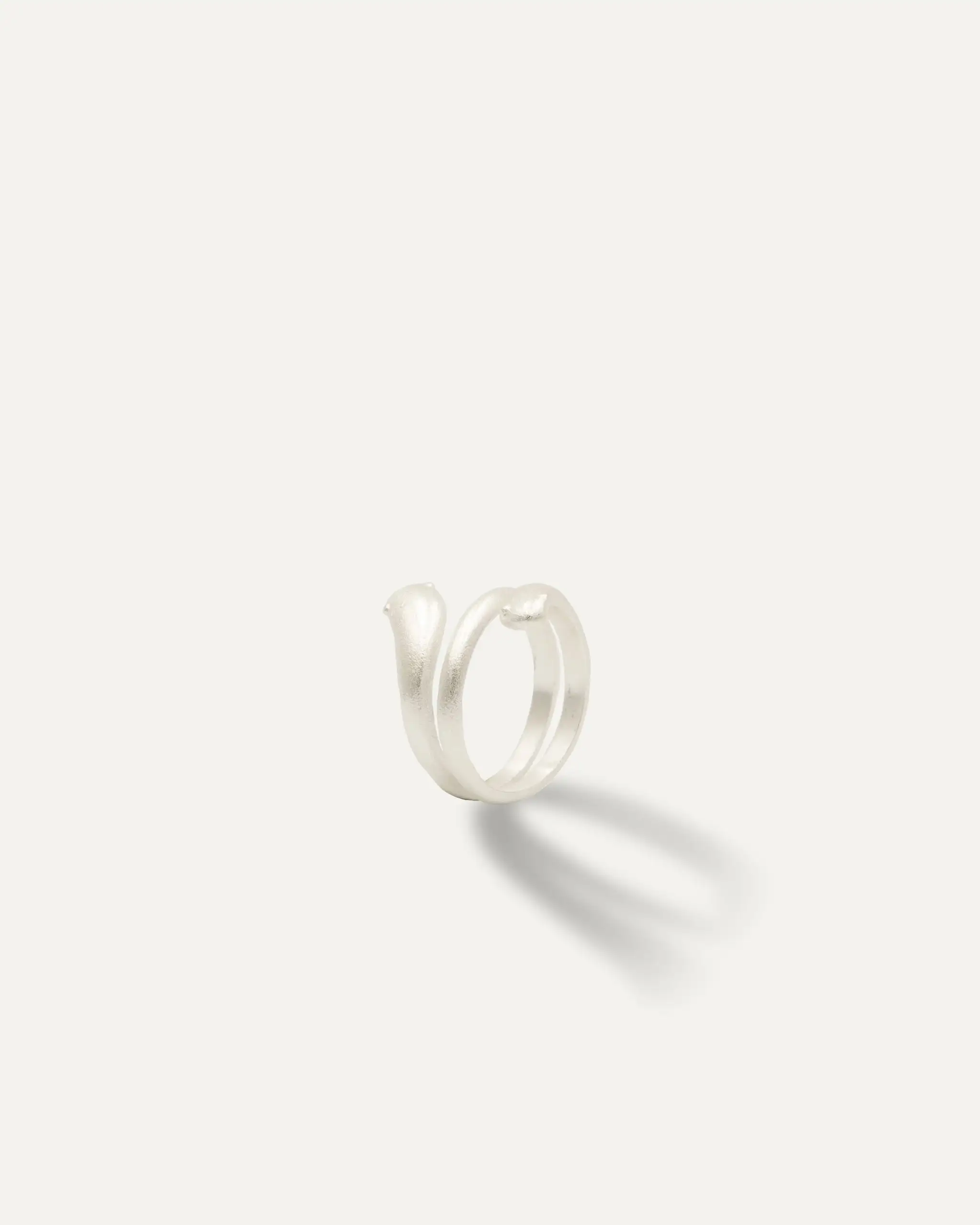 Anillo Snake Plateado
