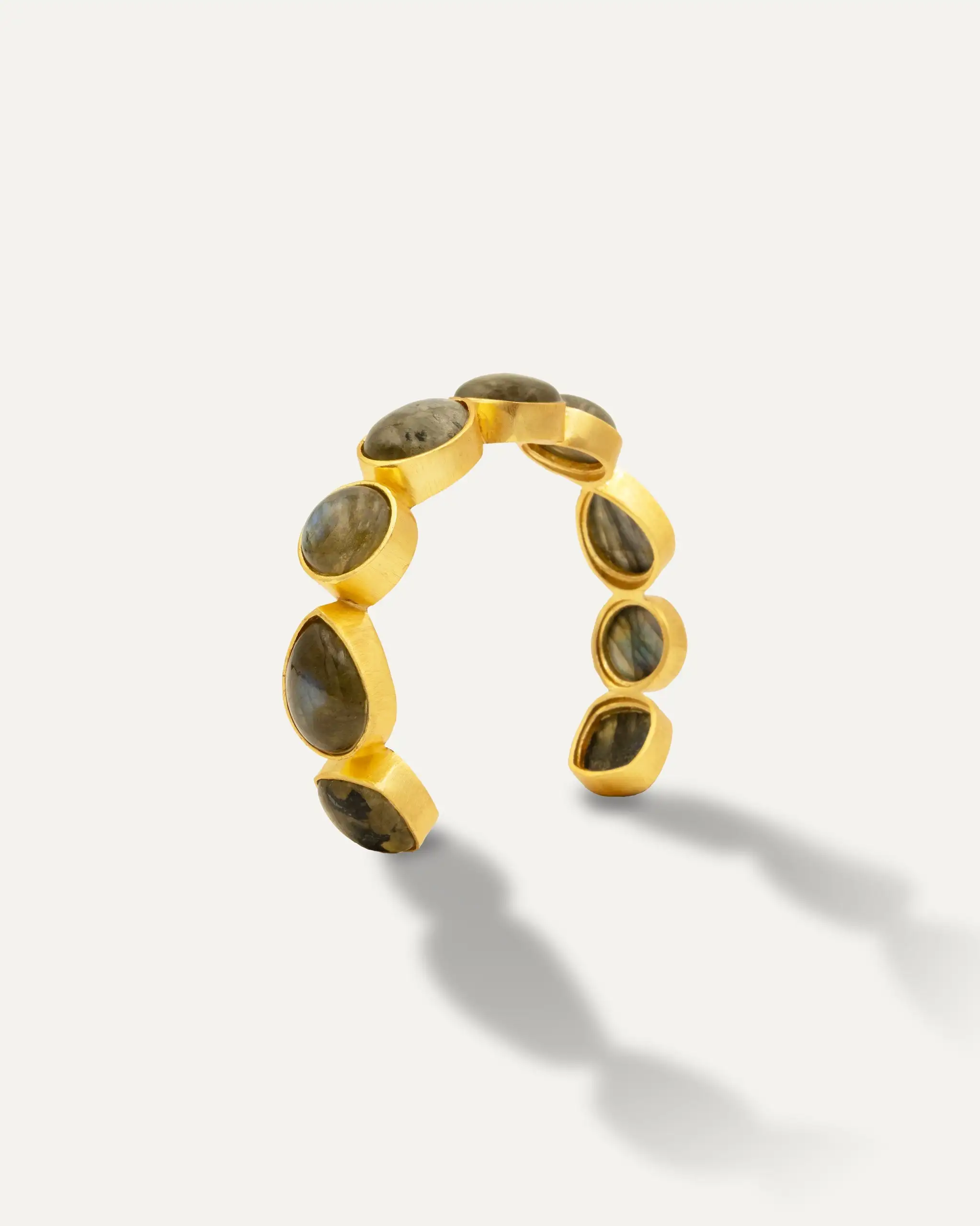 Gold bracelet Stunning Labradorita