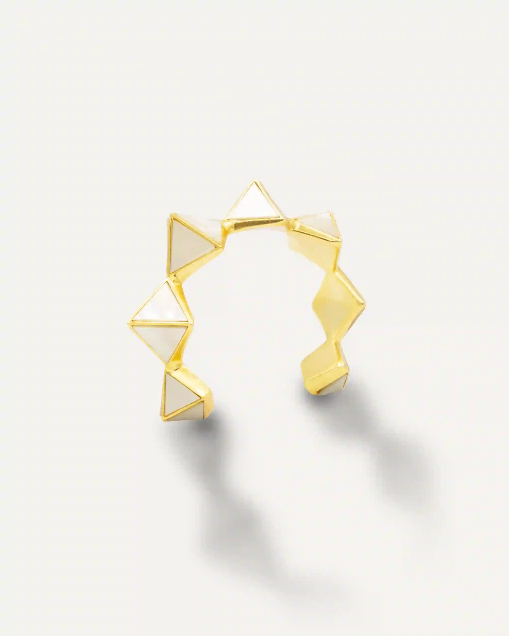Brazalete Dorado Taru Madre Perla