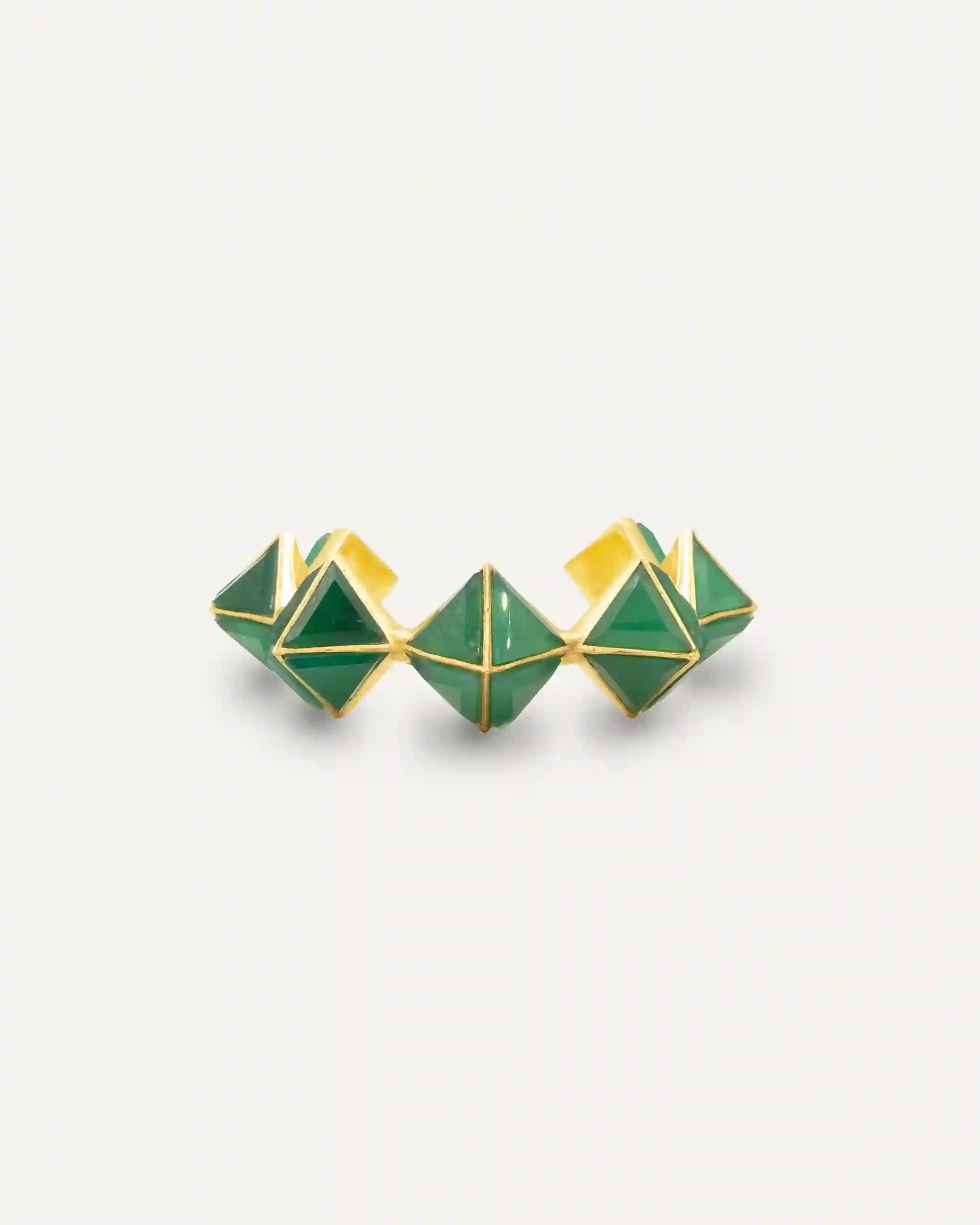 Golden Green Bracelet Green