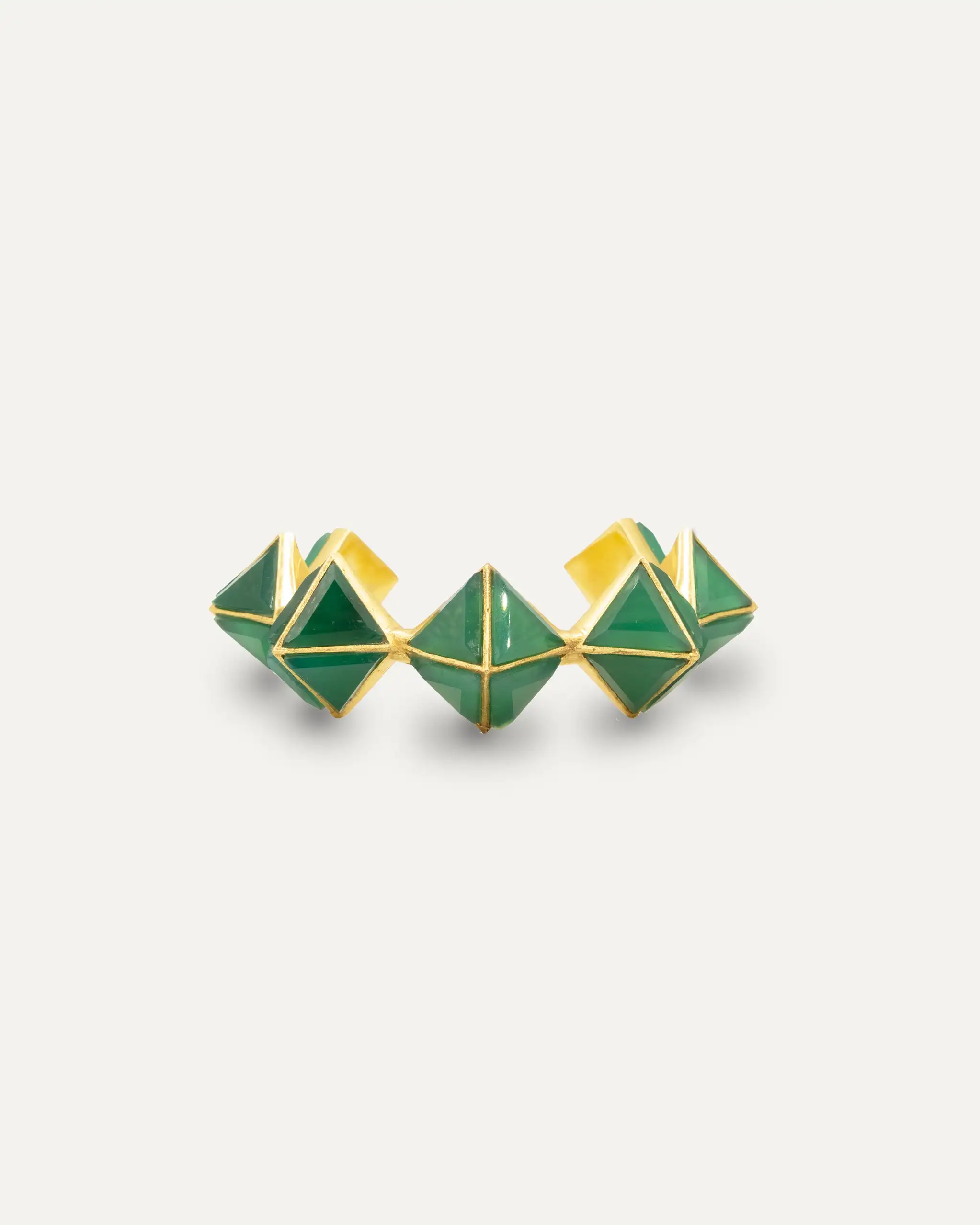 Golden Green Bracelet Green