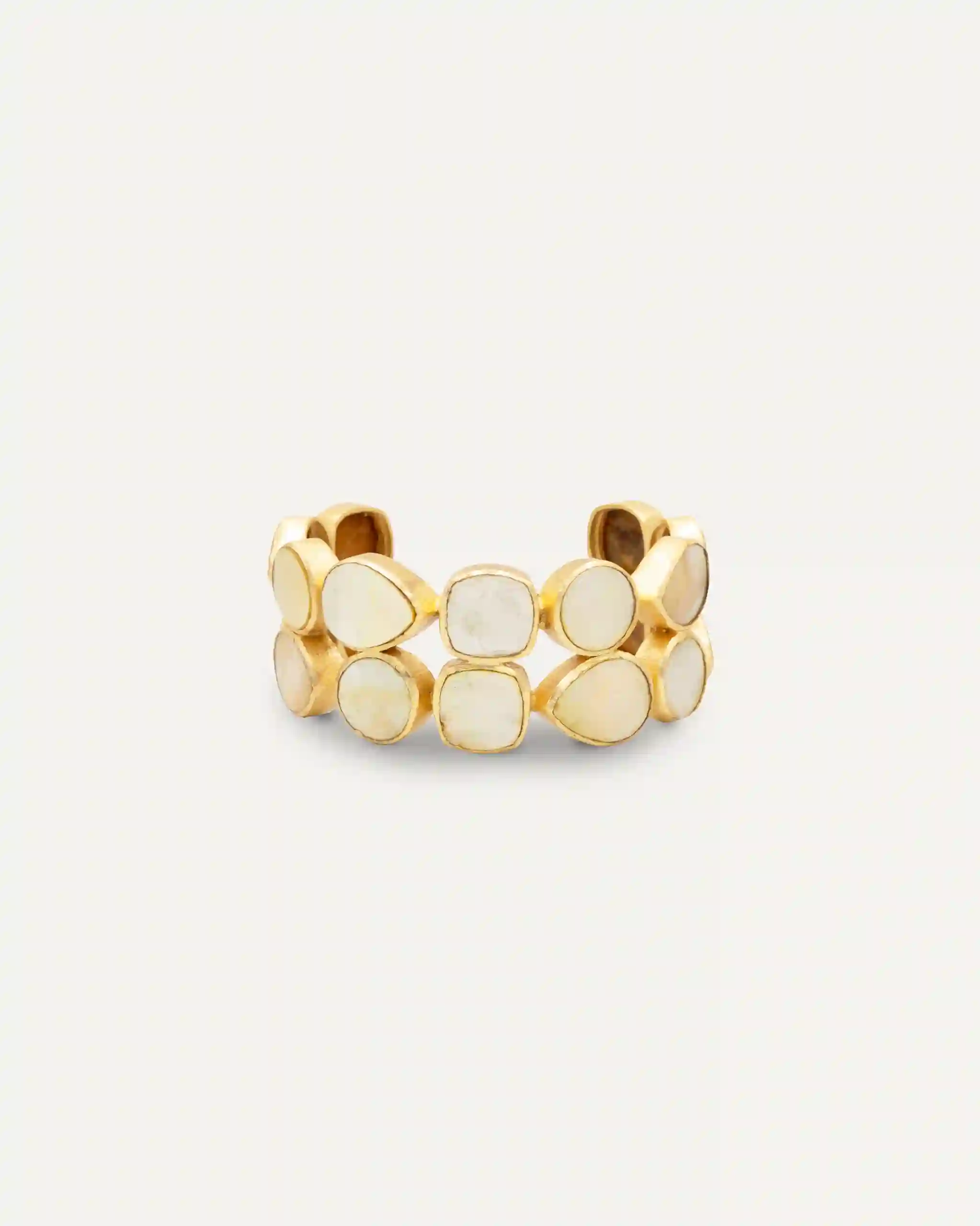Stunning bracelet two mother pearl