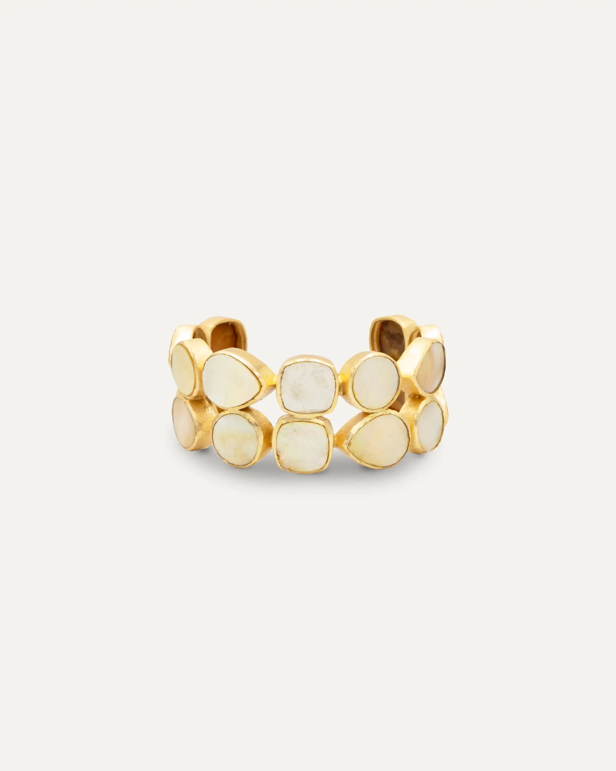 Stunning bracelet two mother pearl