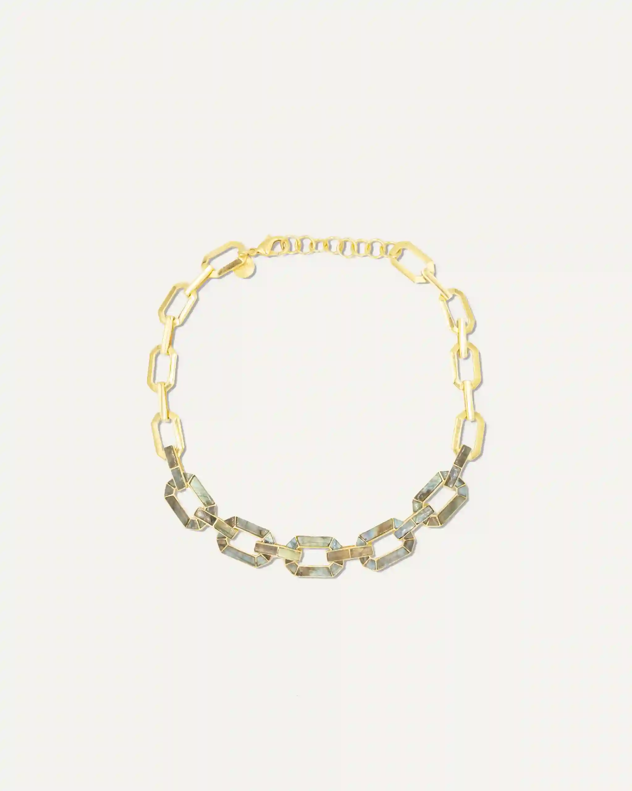Golden Labradorita Devendra Necklace