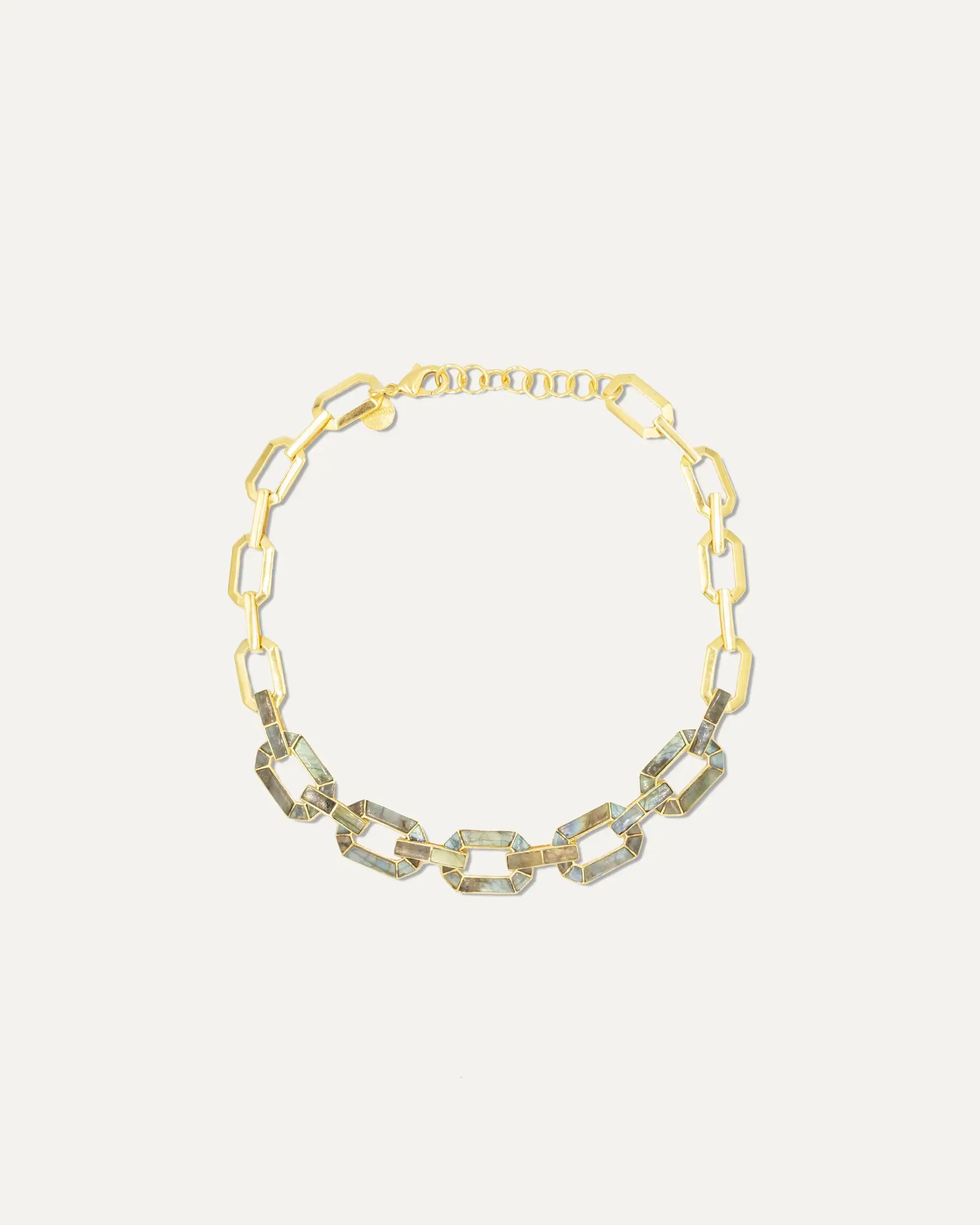 Golden Labradorita Devendra Necklace