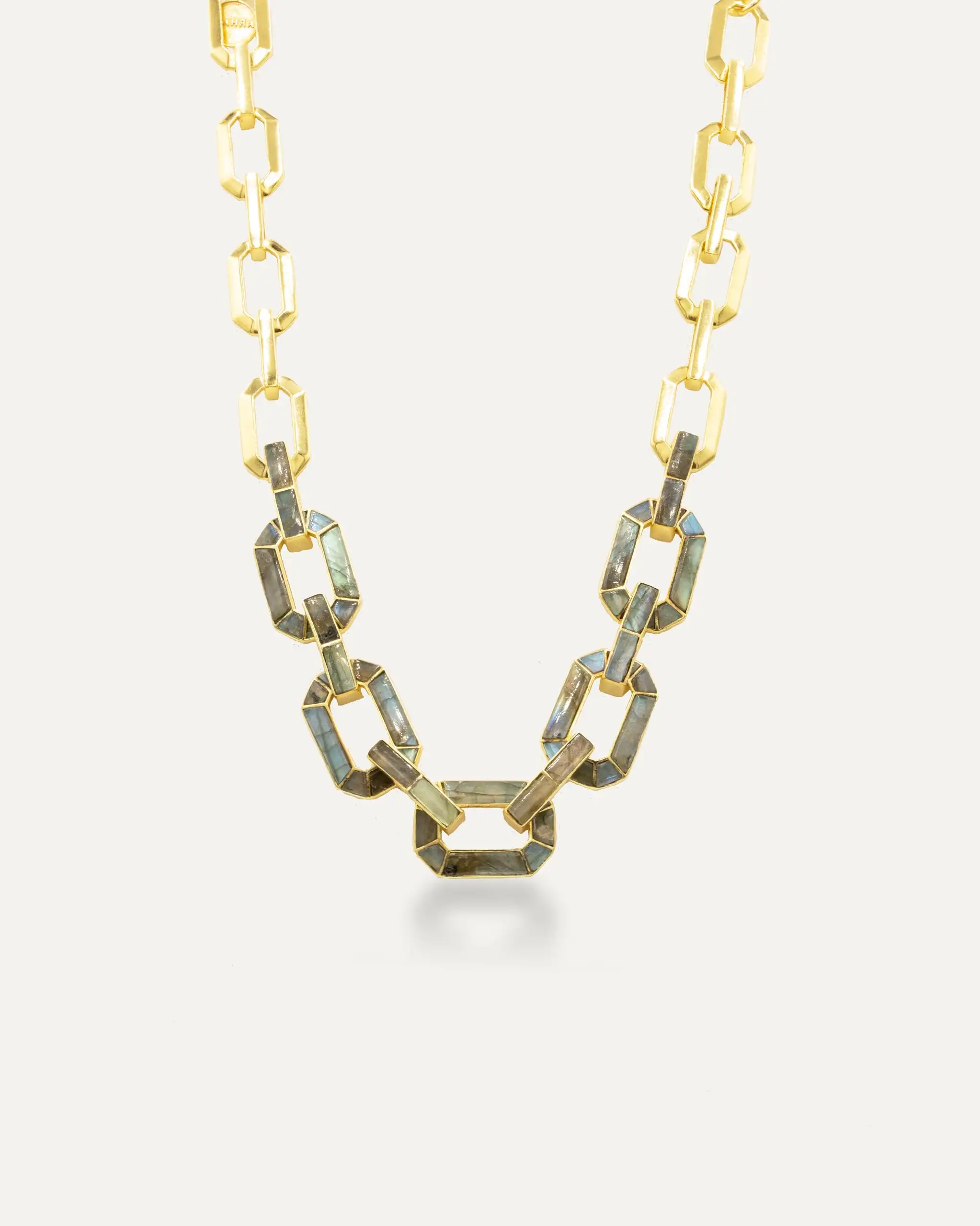 Golden Labradorita Devendra Necklace - Image 3