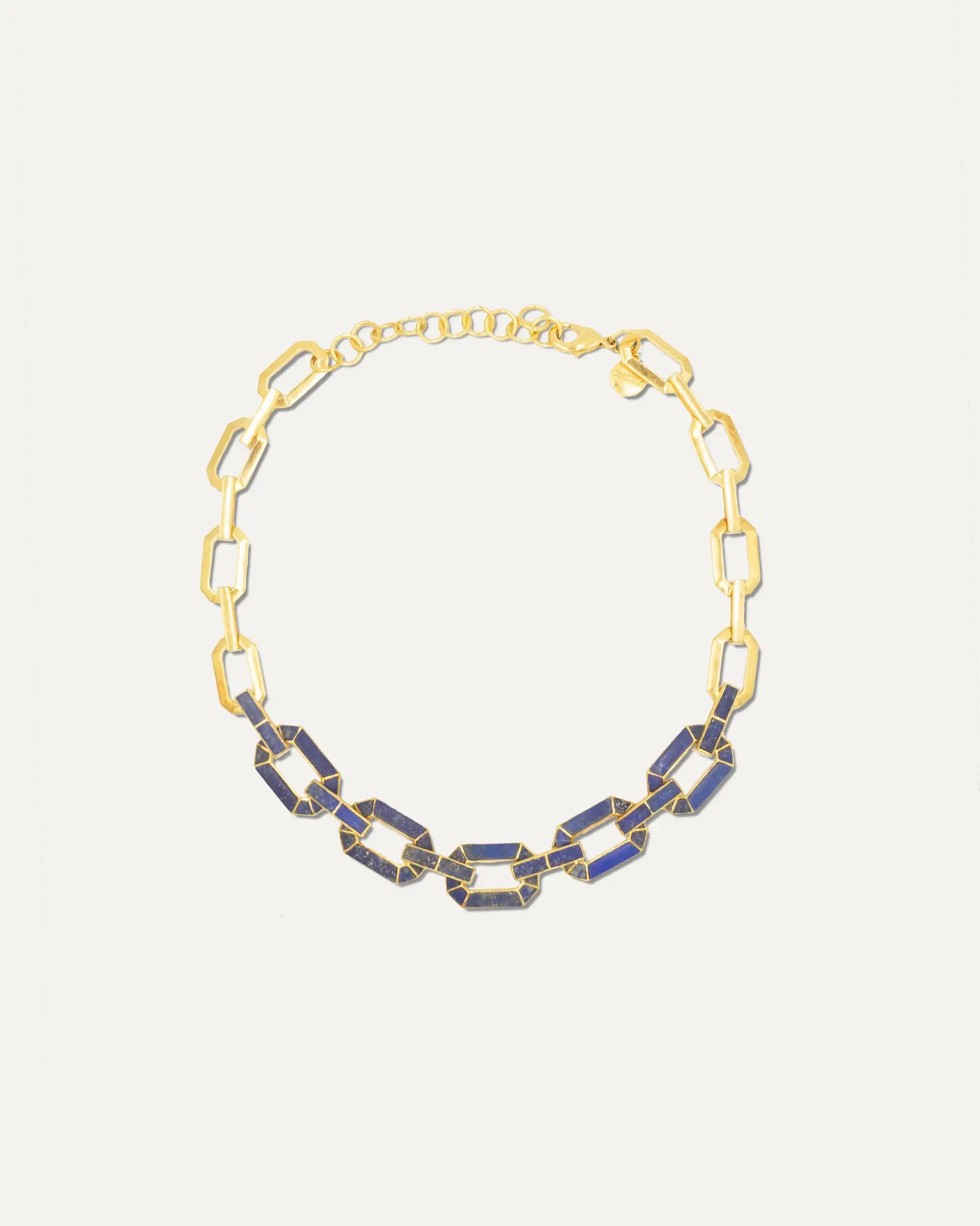 Golden Dorado Collar Lapislazuli