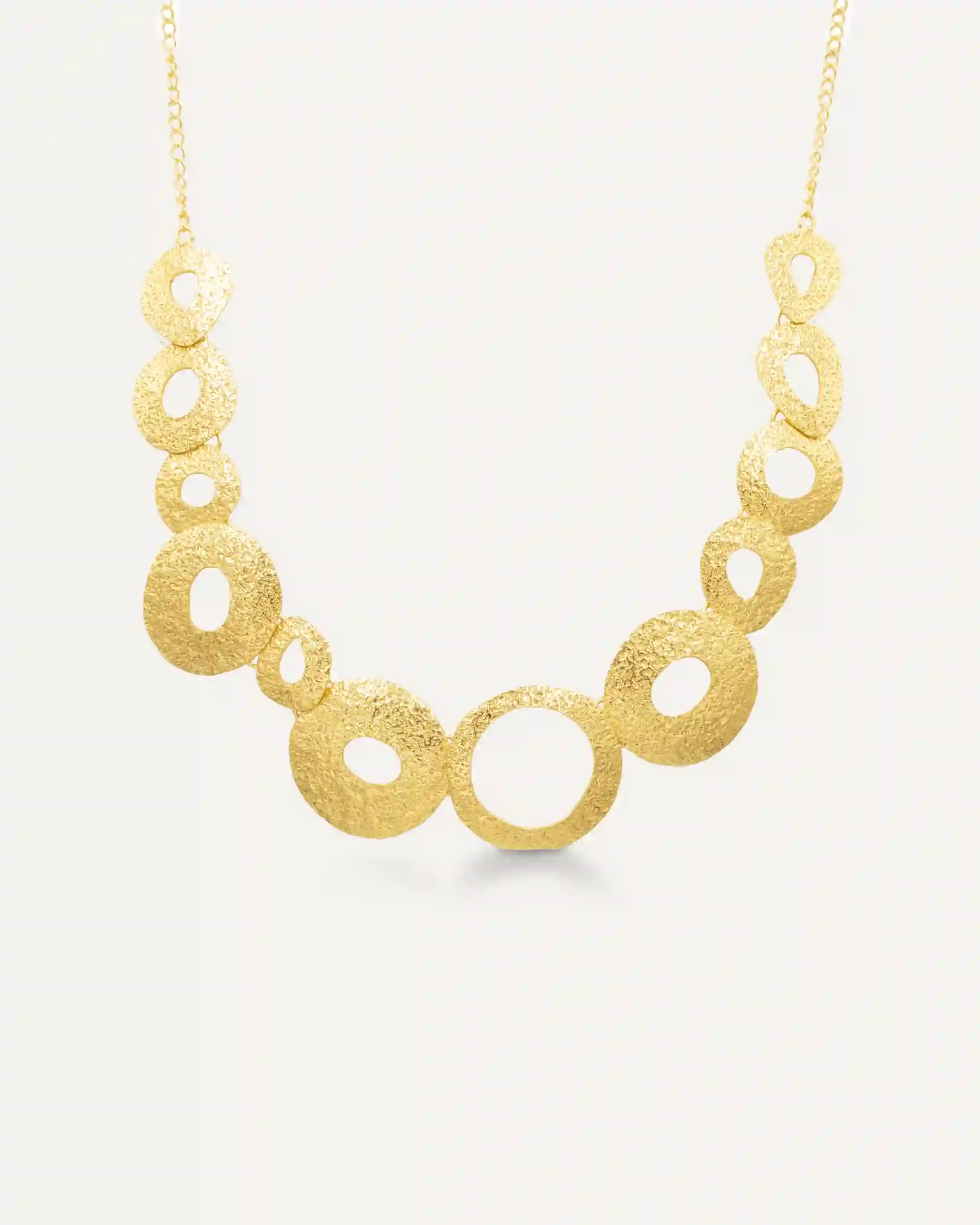 Dorado Circulos necklace