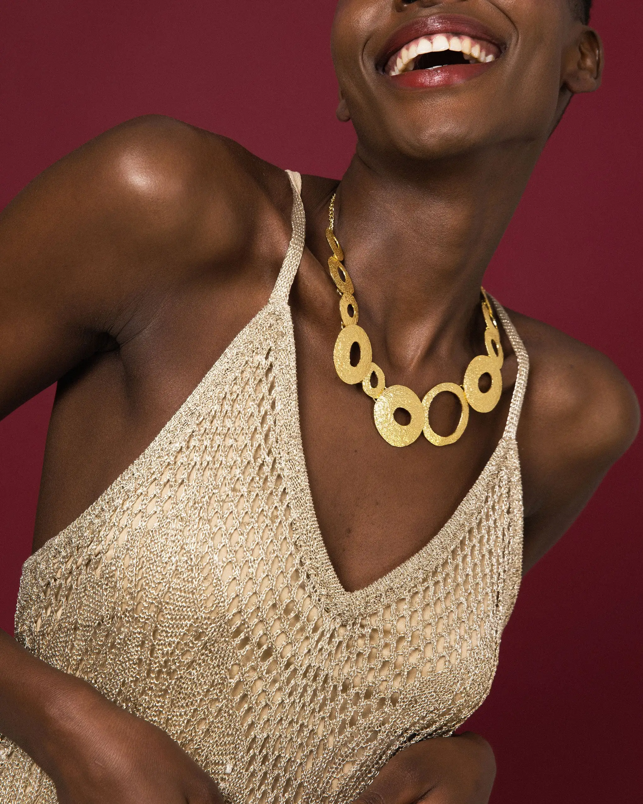 Dorado Circulos necklace - Image 2