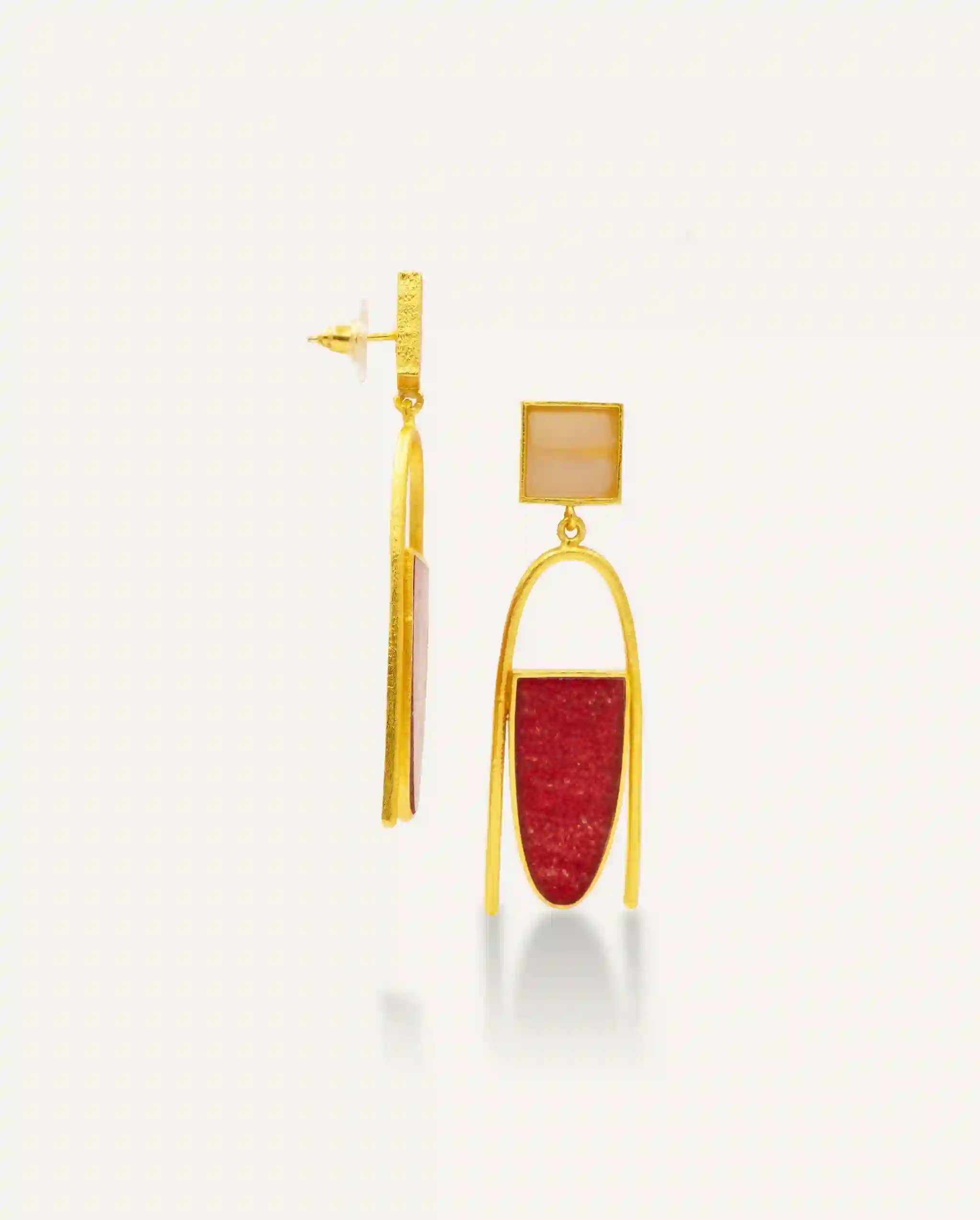 Golden slope Swag Quartz Rosa Onix Red