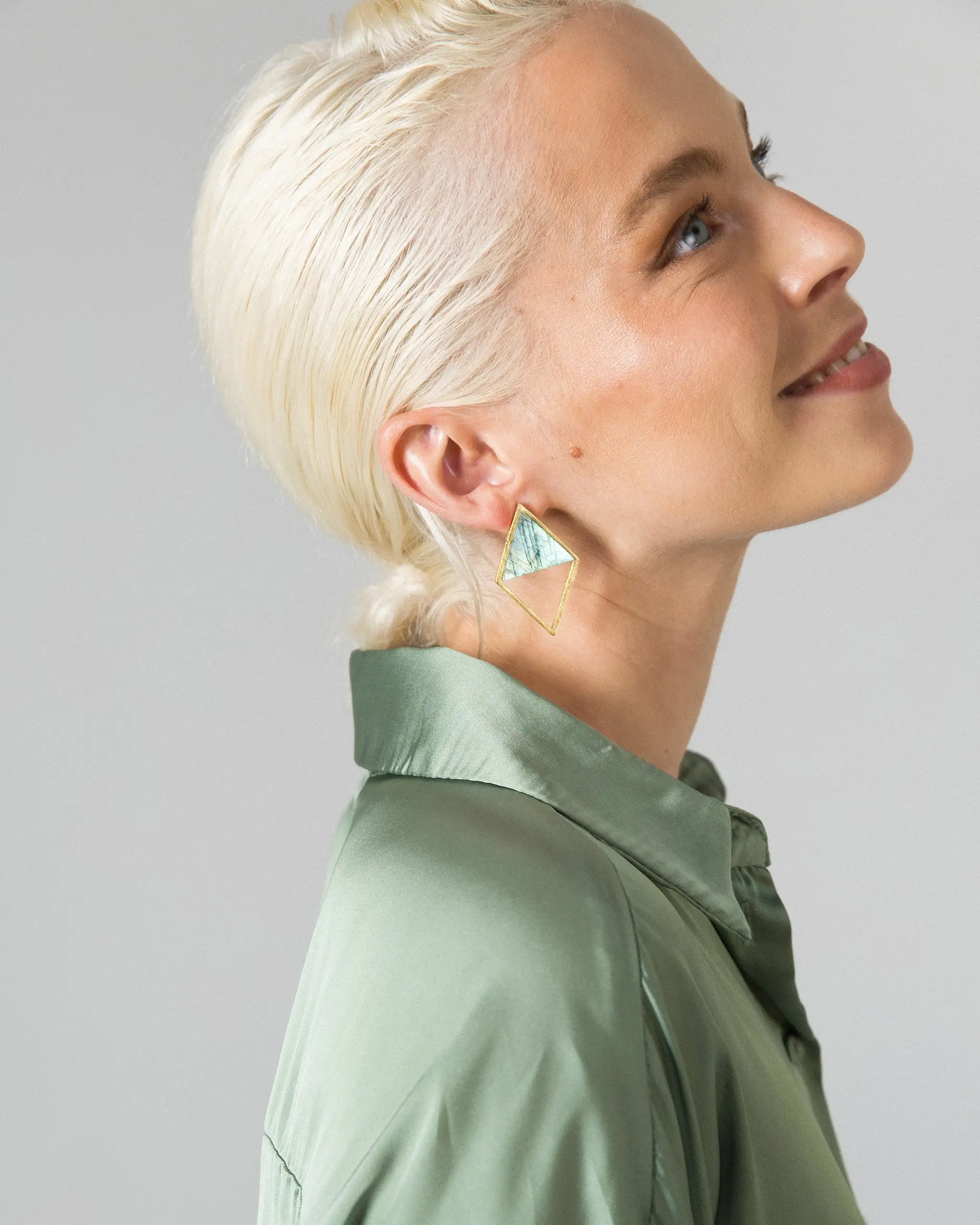 Lapislazuli abigail earrings - Image 2