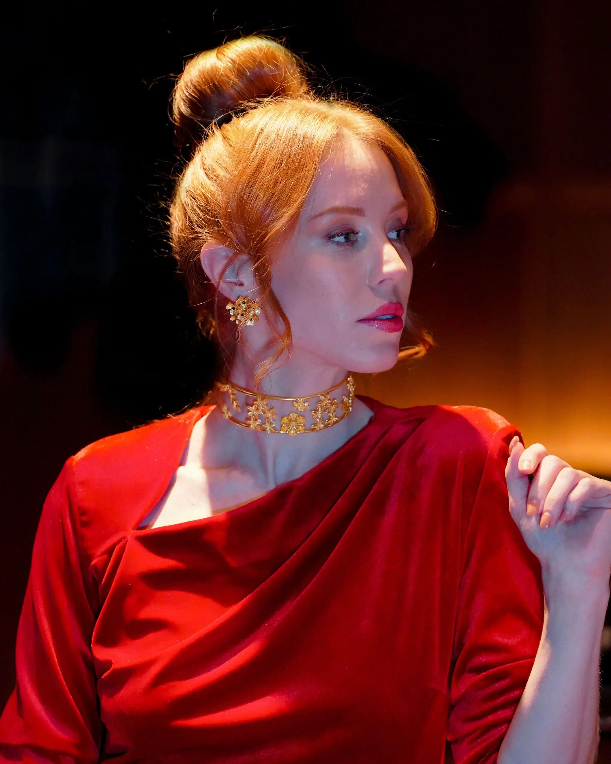 Black ankit ónix earrings - Image 2