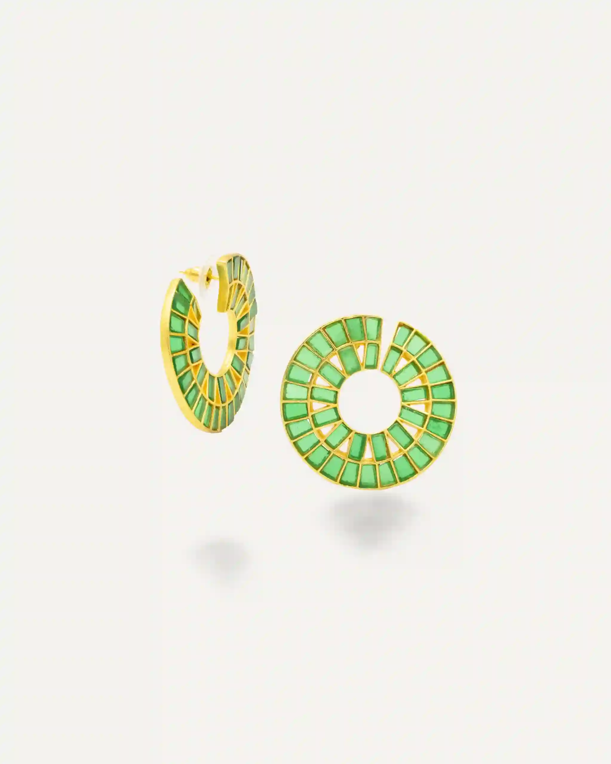 Green Onix Caracola Earies
