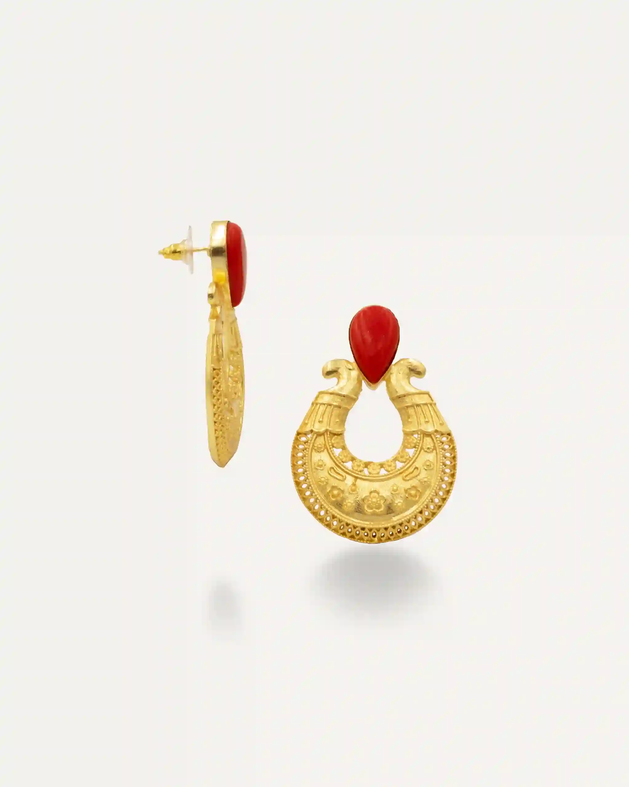 Cordoba Red Earrings