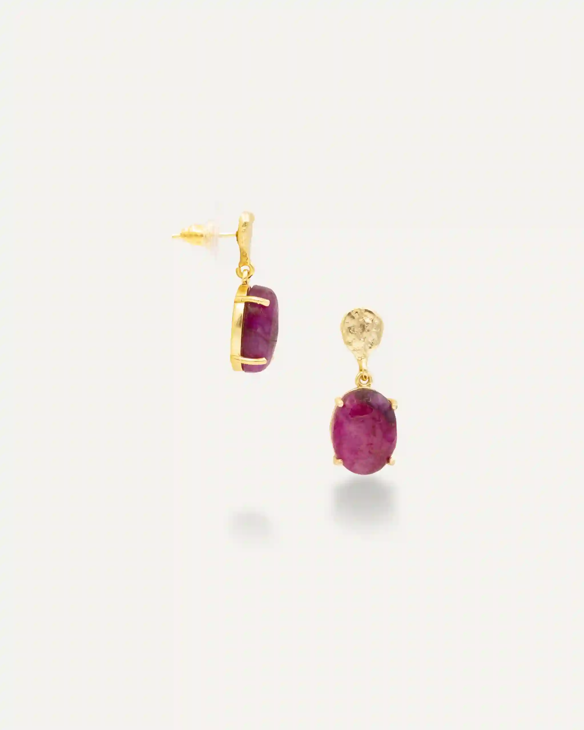 Bibani Hatypara Roja Golden Earrings