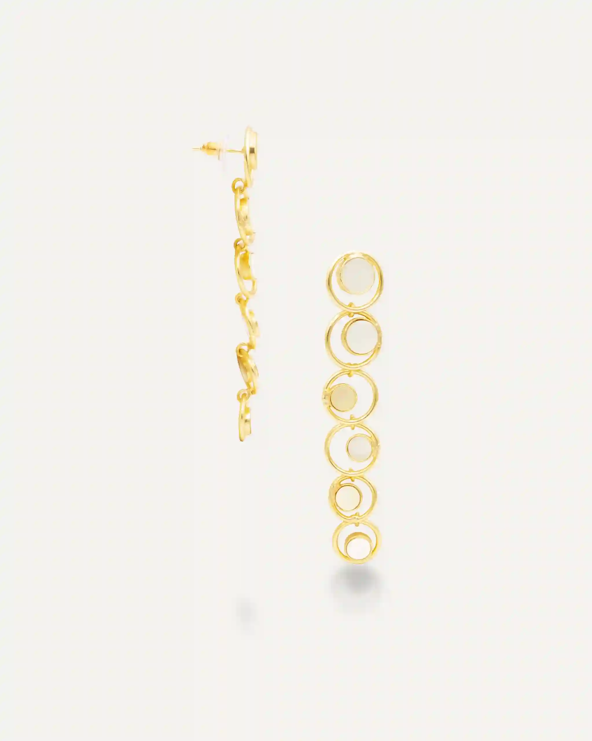 Golden Earrings DIESH MOTHER PERLA