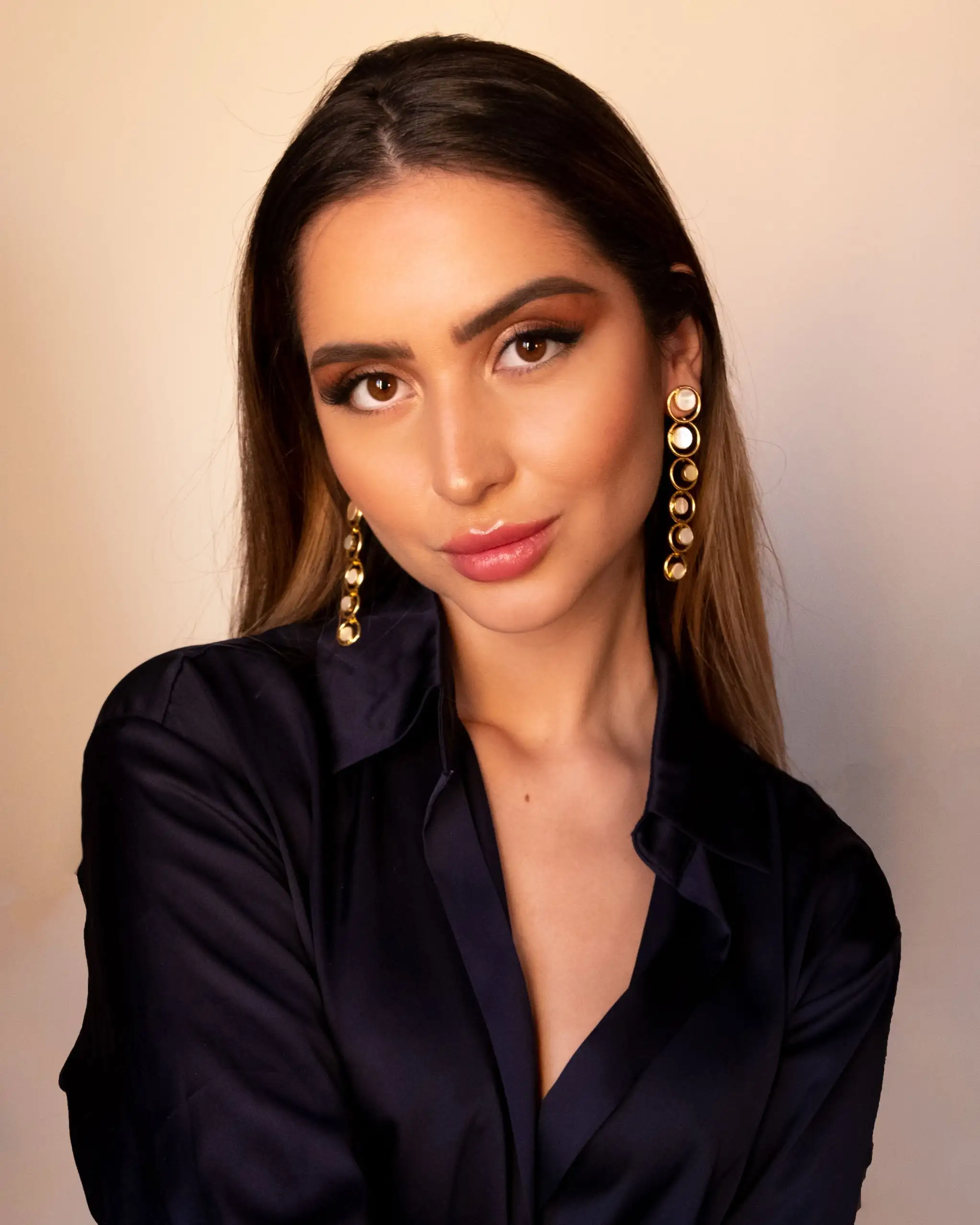 Golden Earrings DIESH MOTHER PERLA - Image 2