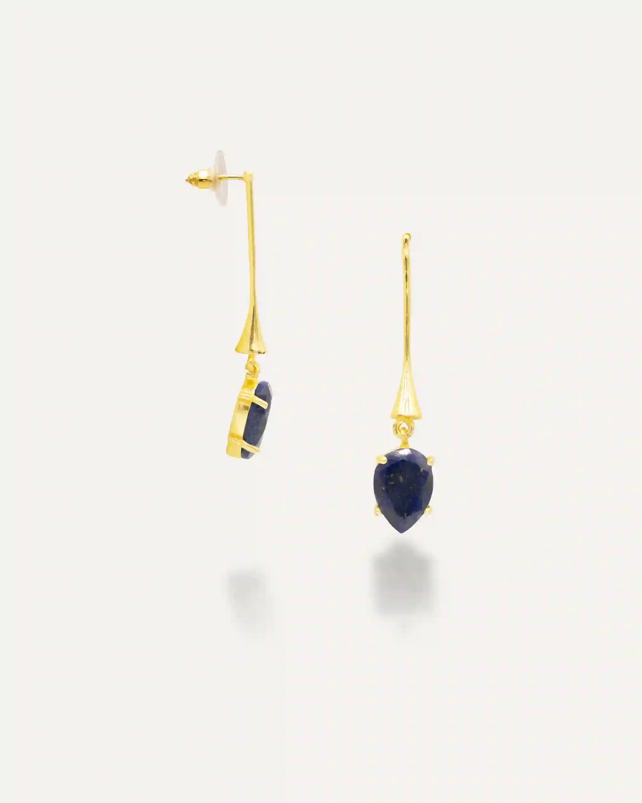 Golden slopes drop lapislazuli
