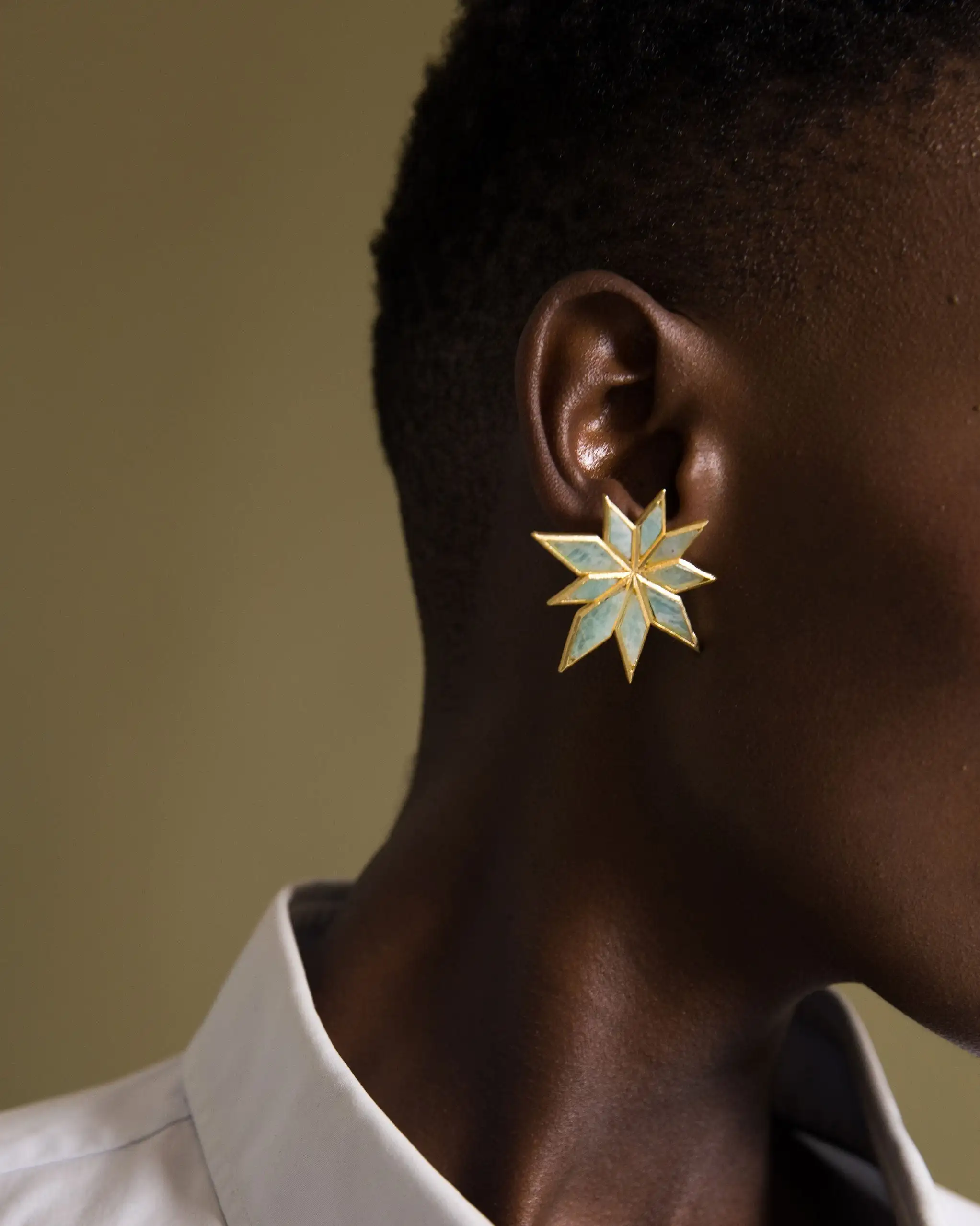 Dorados Halley Labradorita earrings - Image 2