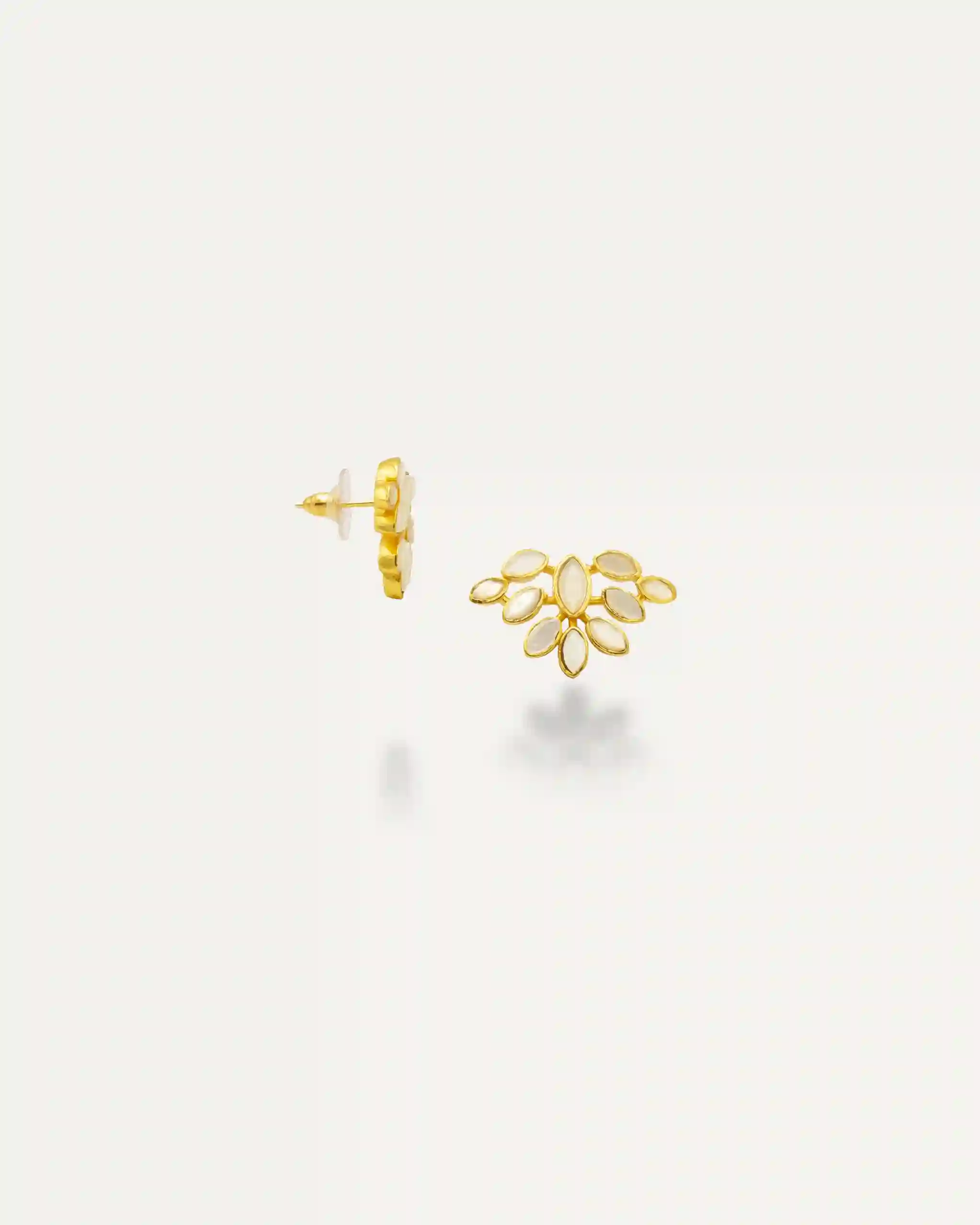 Fatima Mother Pearl Earrings
