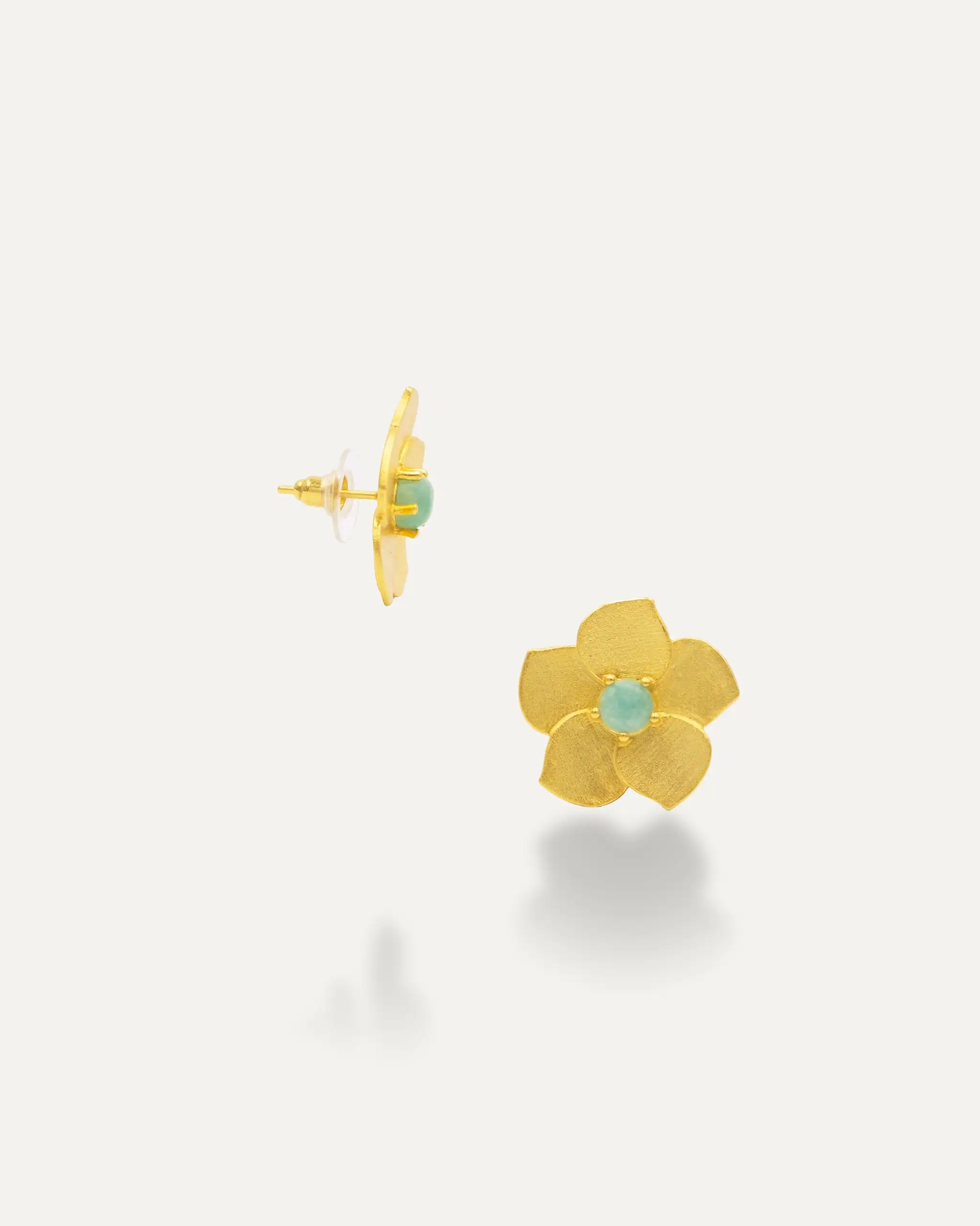 Flor Eventay Amazonita earrings
