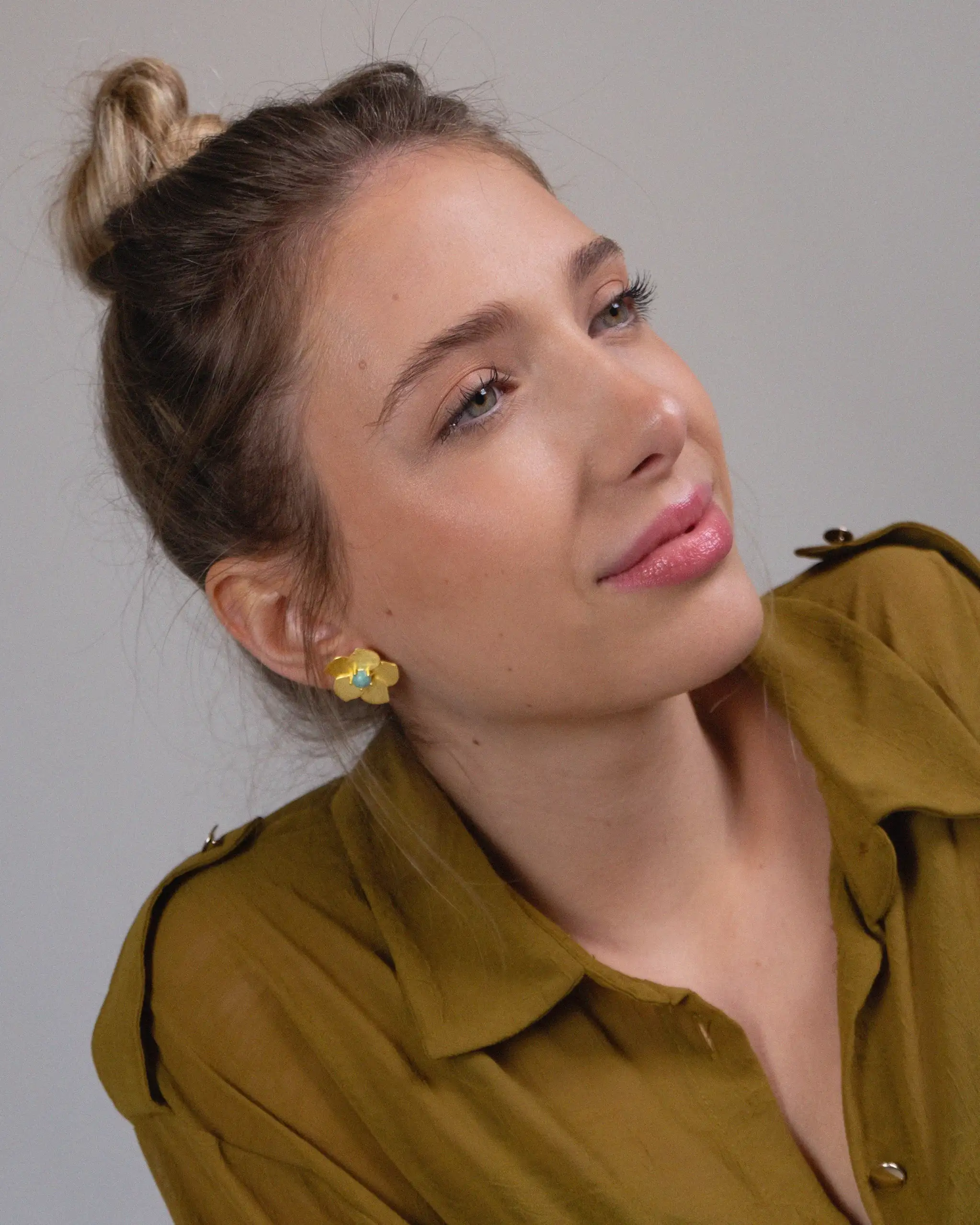 Flor Eventay Hatypara red earrings - Image 2