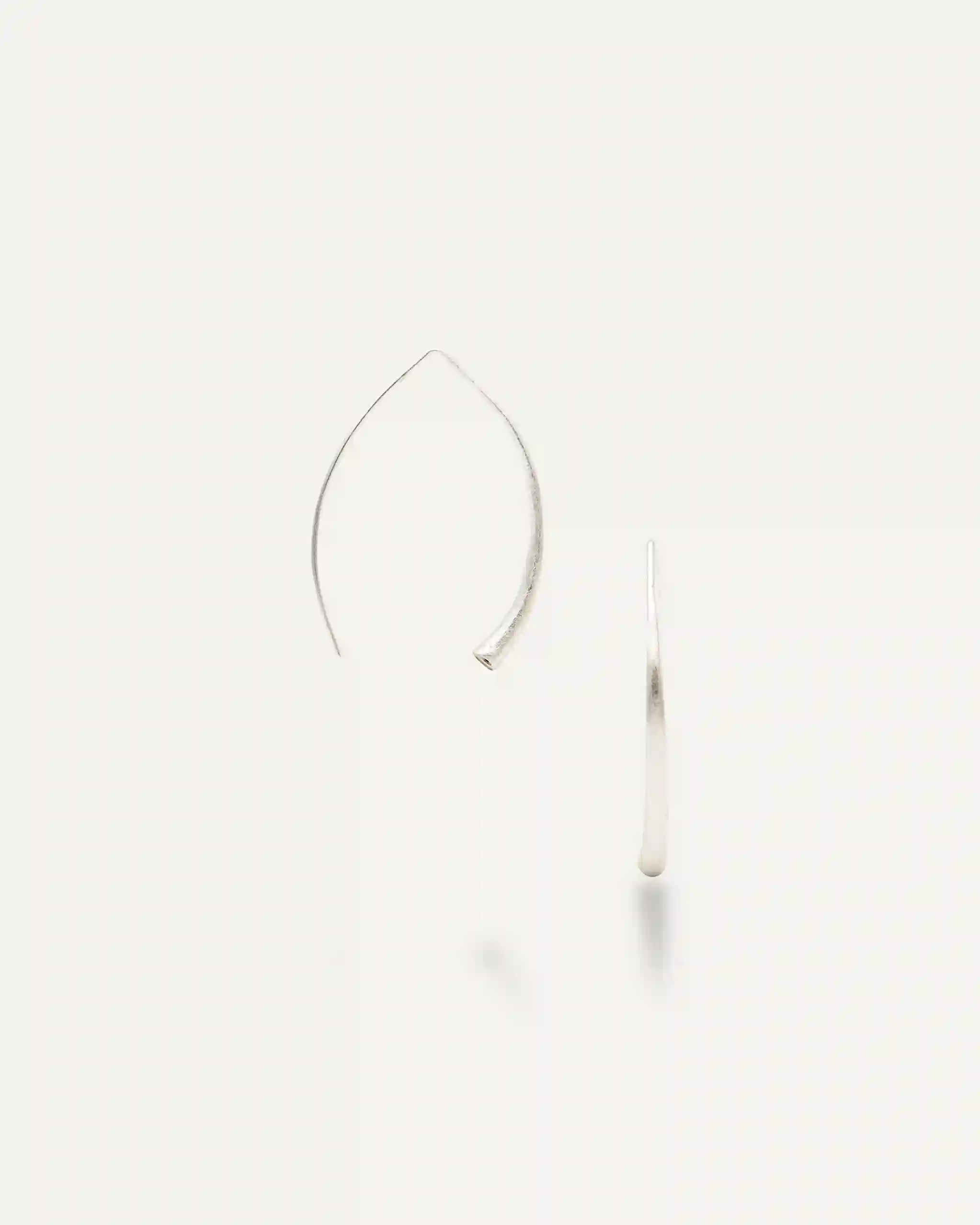 Pendientes Haddee Plateados