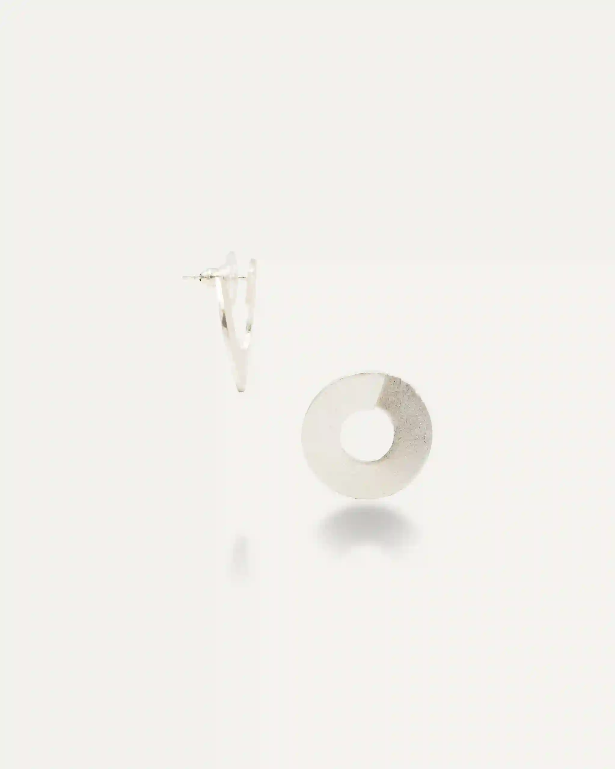 Silver earrings Everyday Redondo