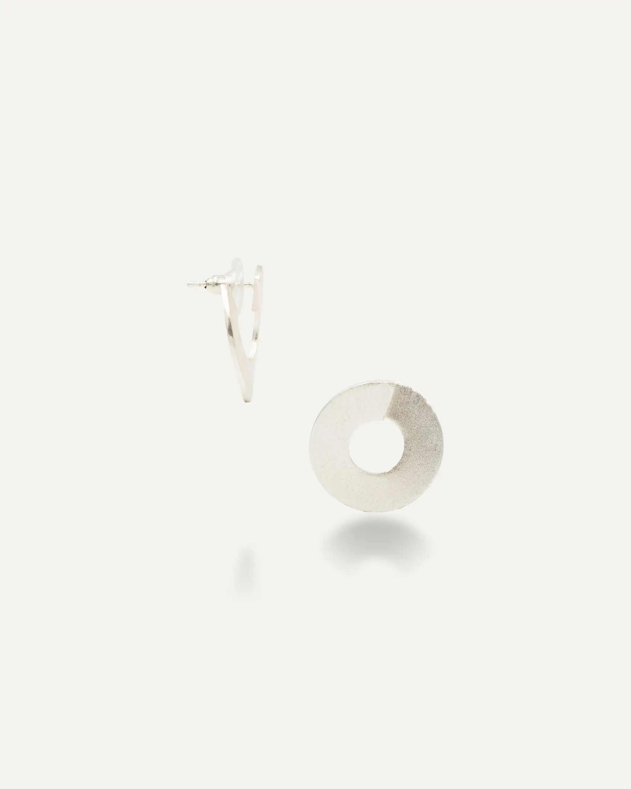 Silver earrings Everyday Redondo