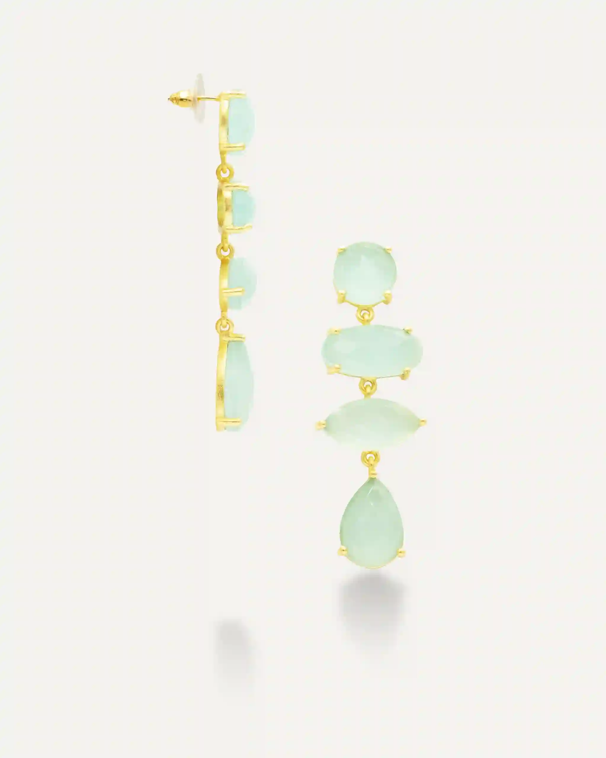 Pendientes Stones Nirvana Aqua