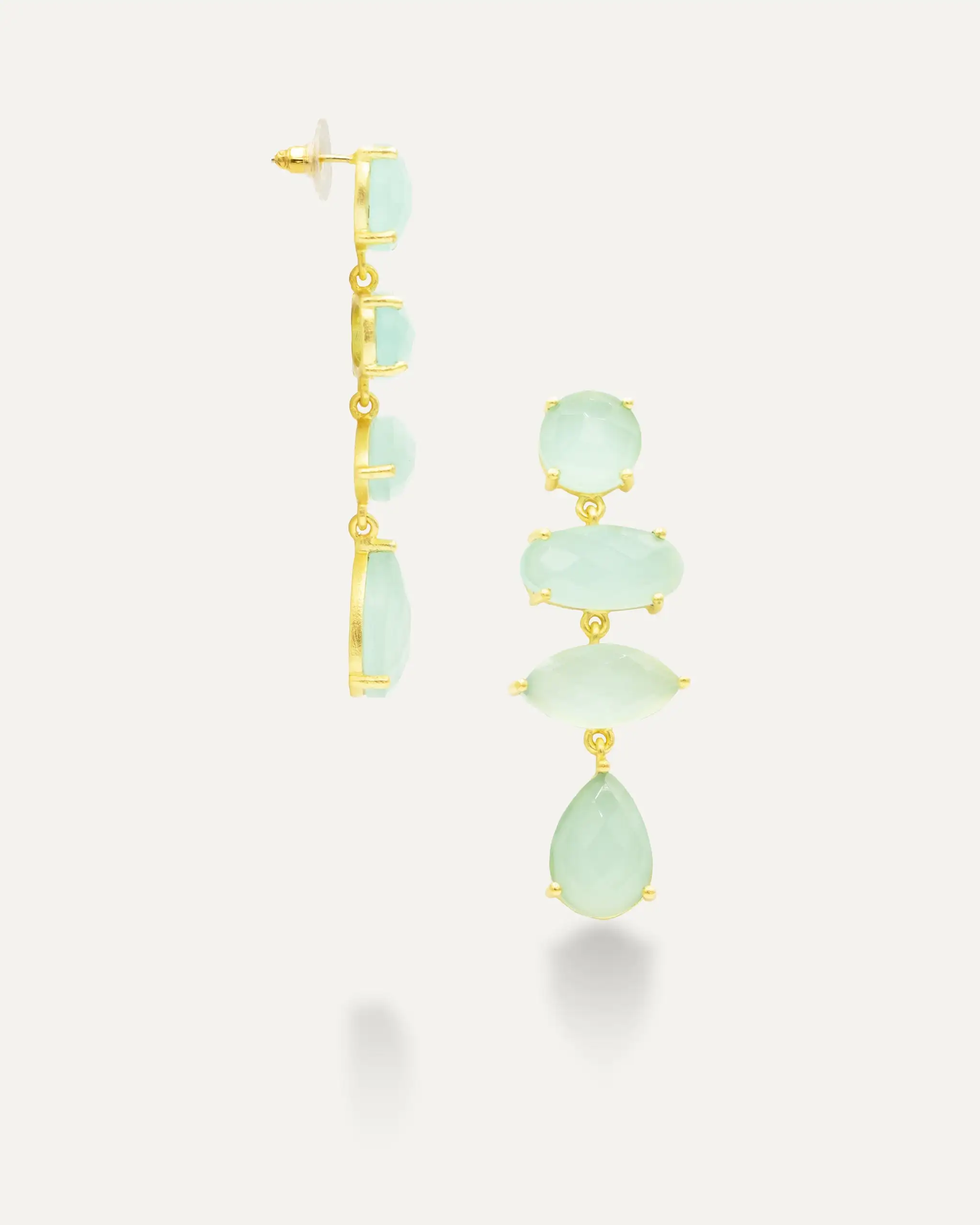 Pendientes Stones Nirvana Aqua
