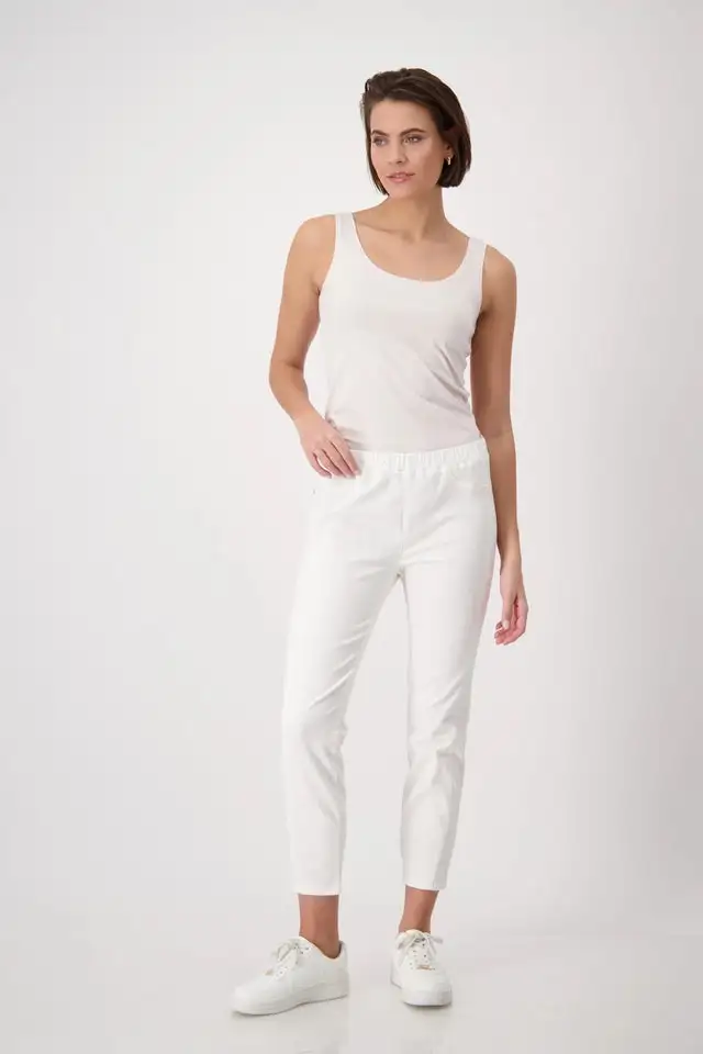 Monarch pants cut legging white - Image 4