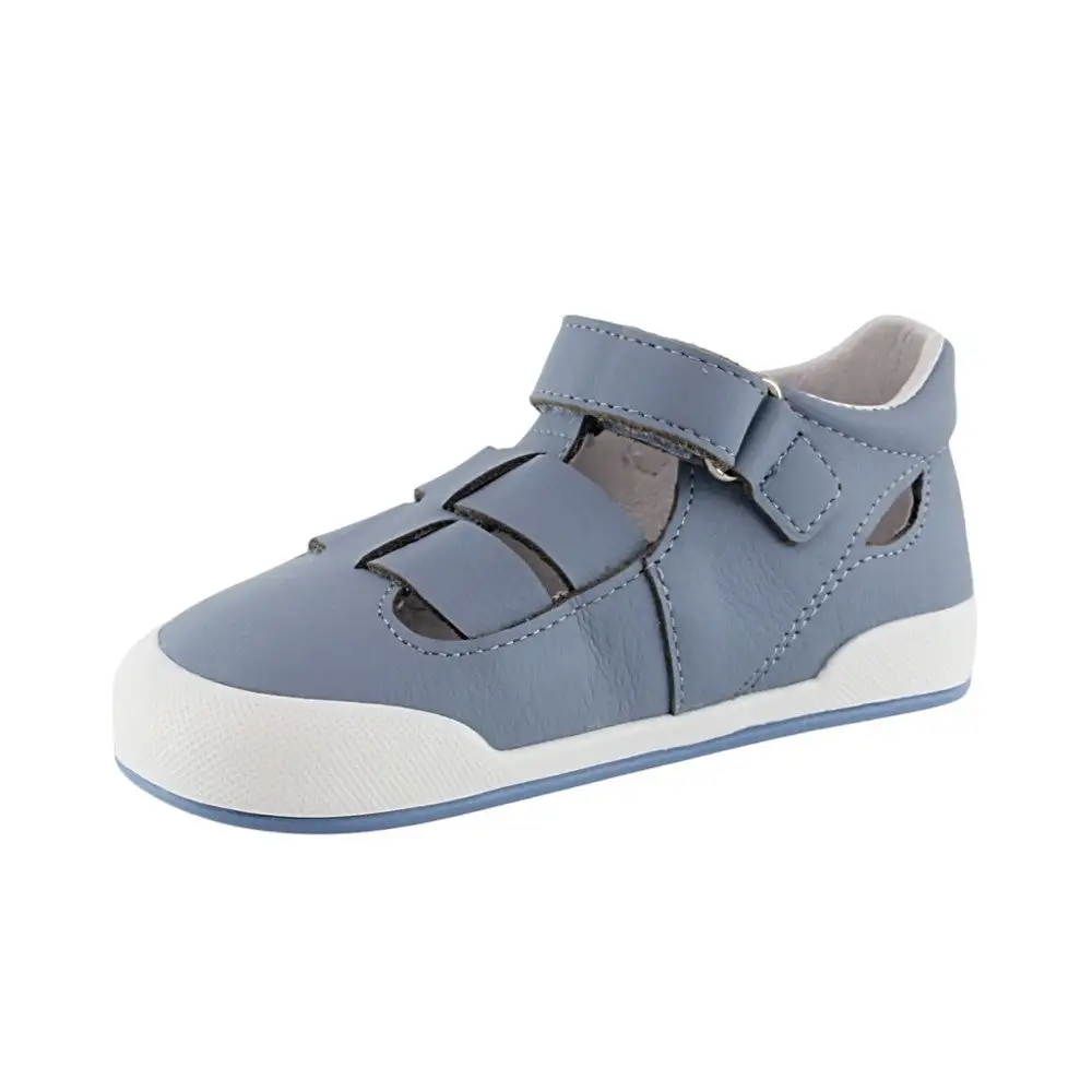 Sandalias cerradas barefoot Blanditos Oceano Azul - Imagen 3
