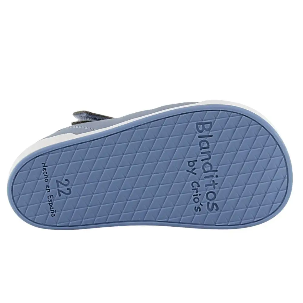 Sandalias cerradas barefoot Blanditos Oceano Azul - Imagen 4