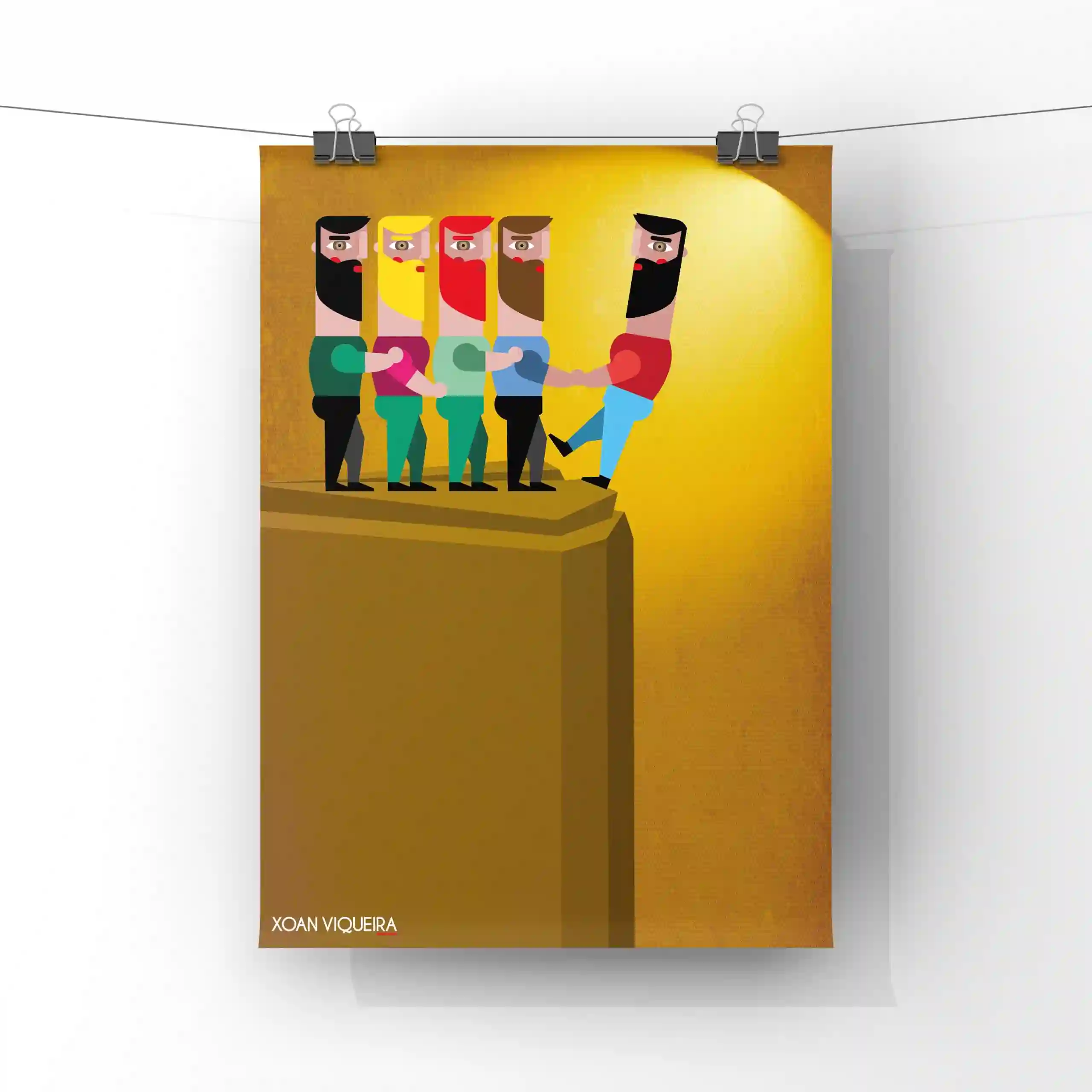 Ilustración A4 No estás solo I