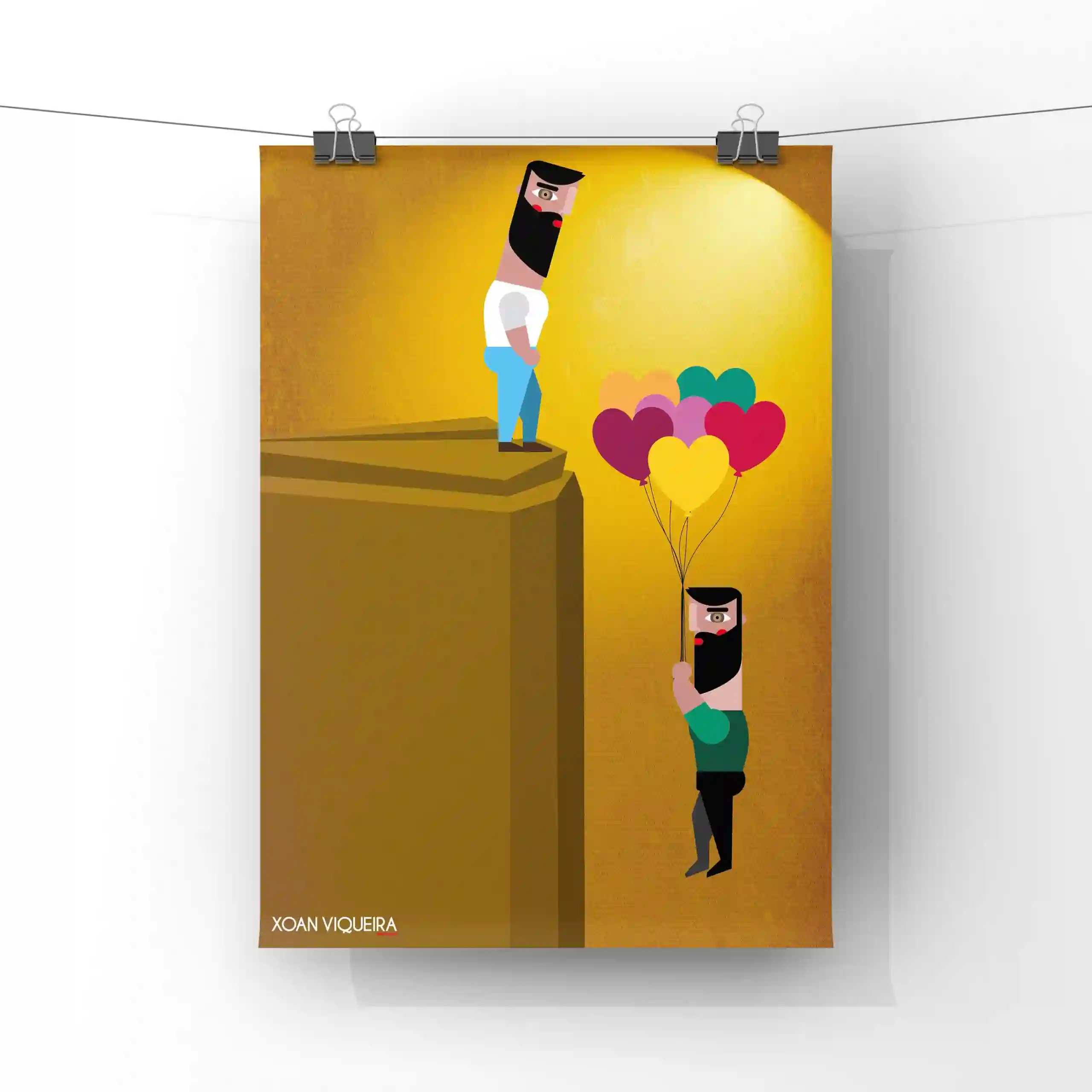 Ilustración A4 No estás solo II