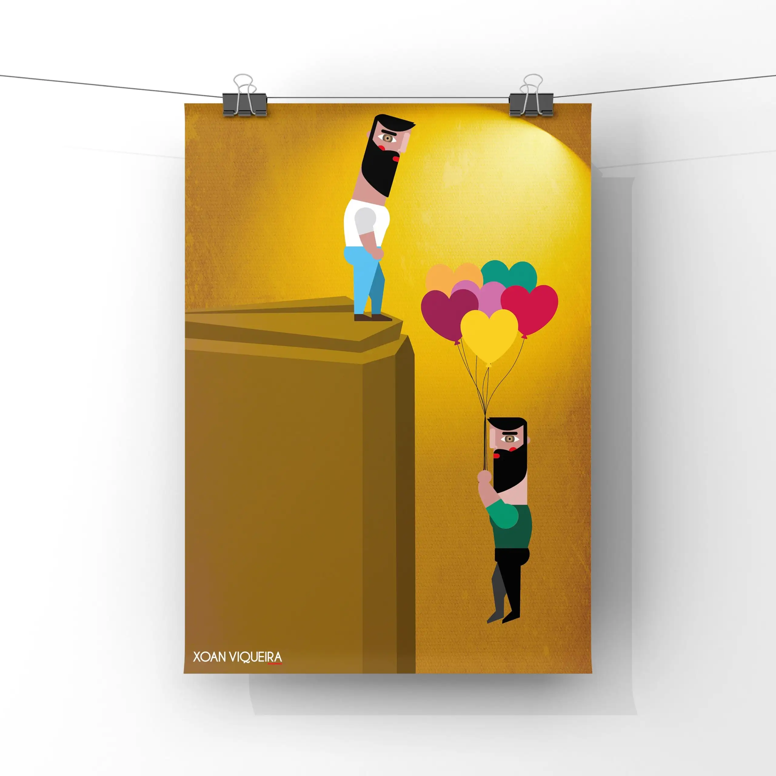 Illustration A4 You are not alone III