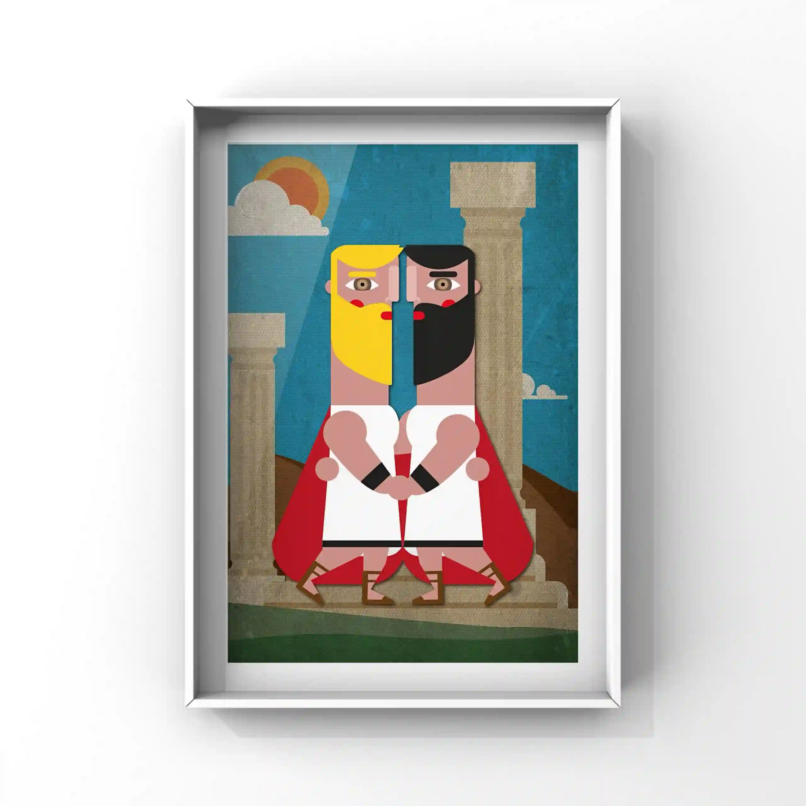 Ilustración A3 griegos