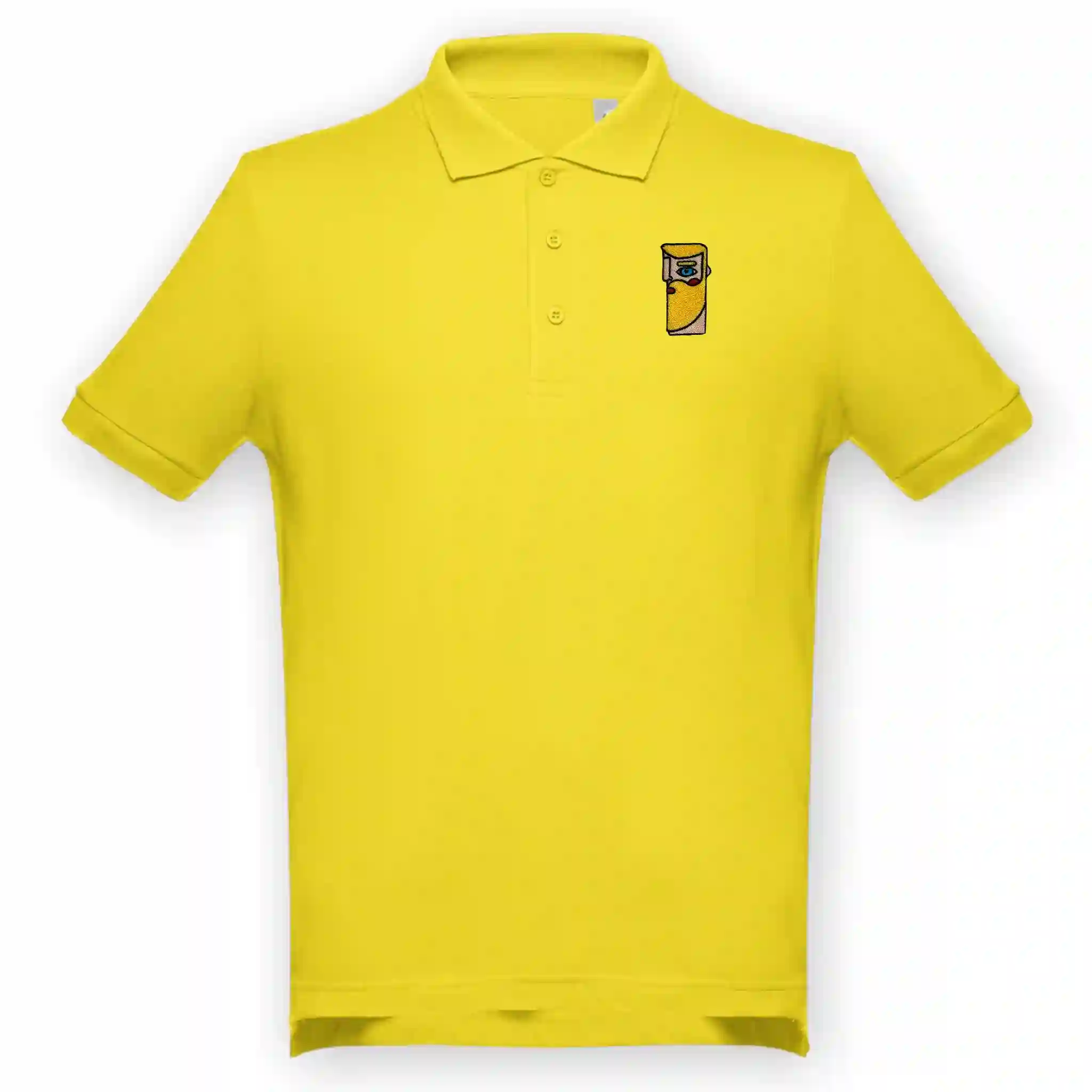 Polo unisex amarillo