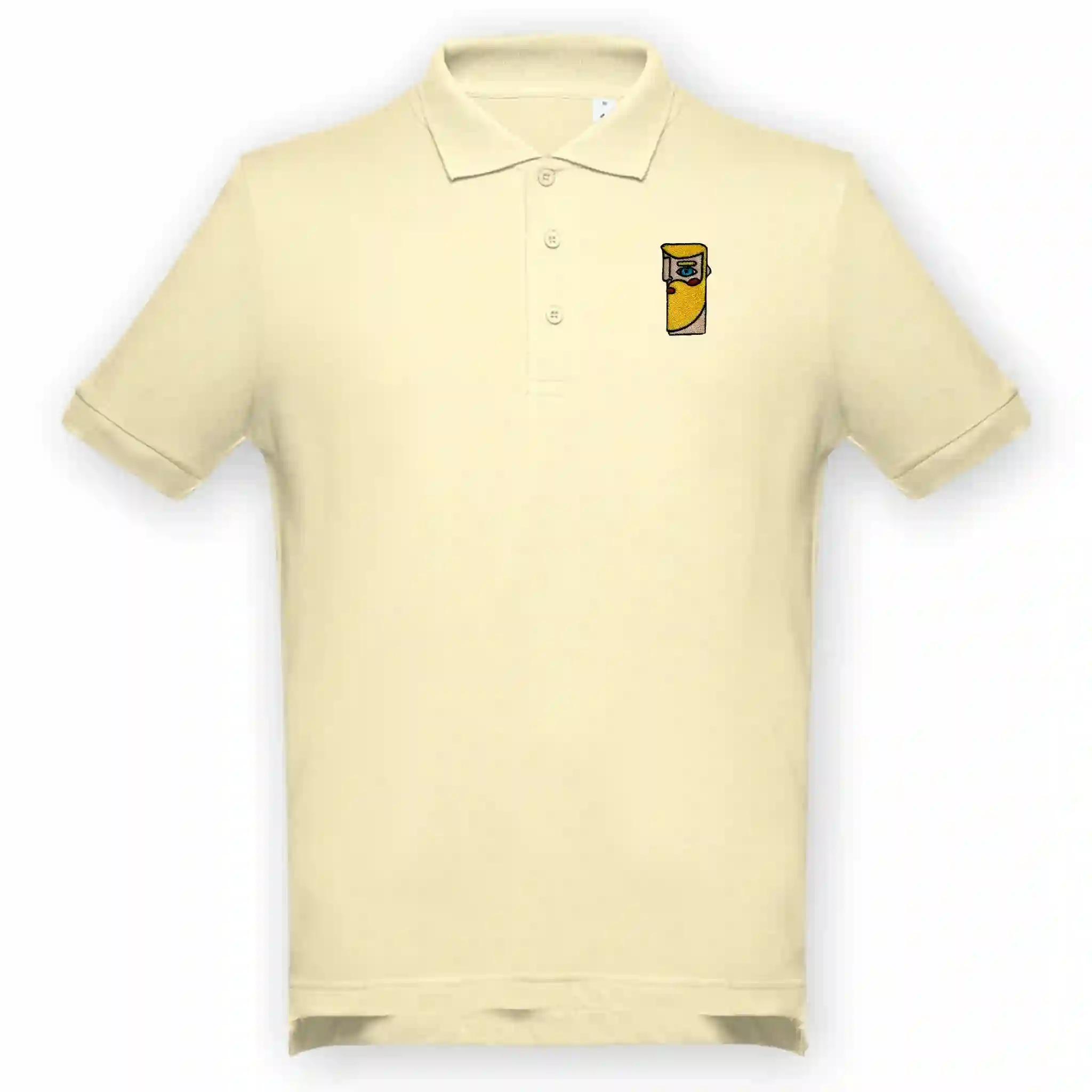 Polo unisex blanco