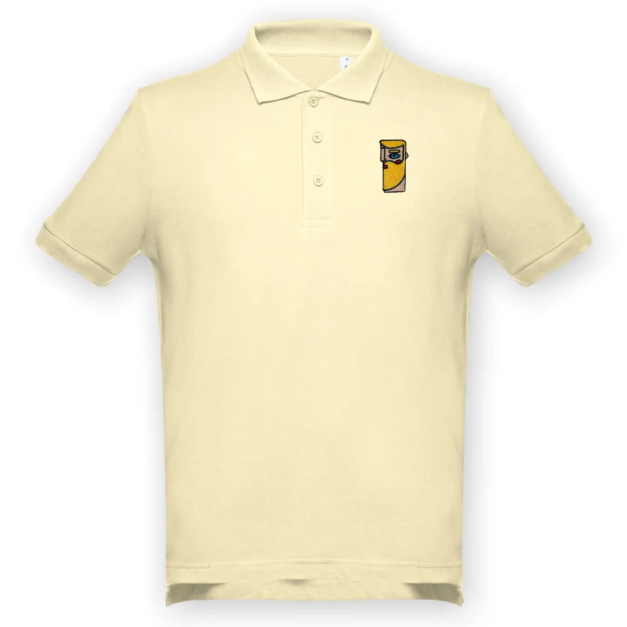 Polo unisex blanco