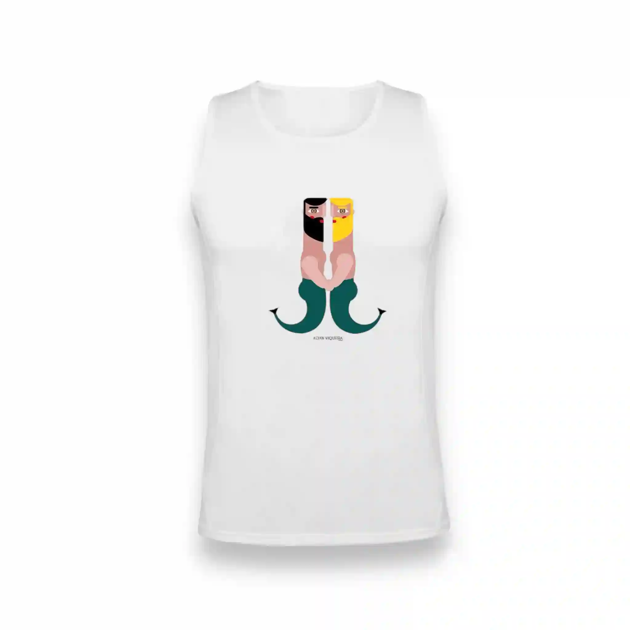Camiseta de tirantes sirenos
