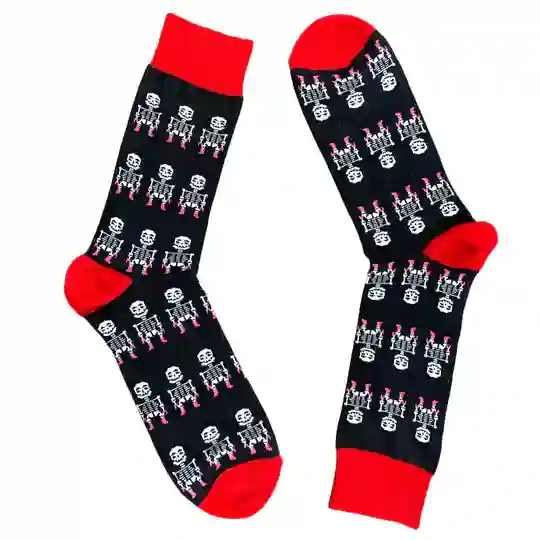 Halloween skeleton socks